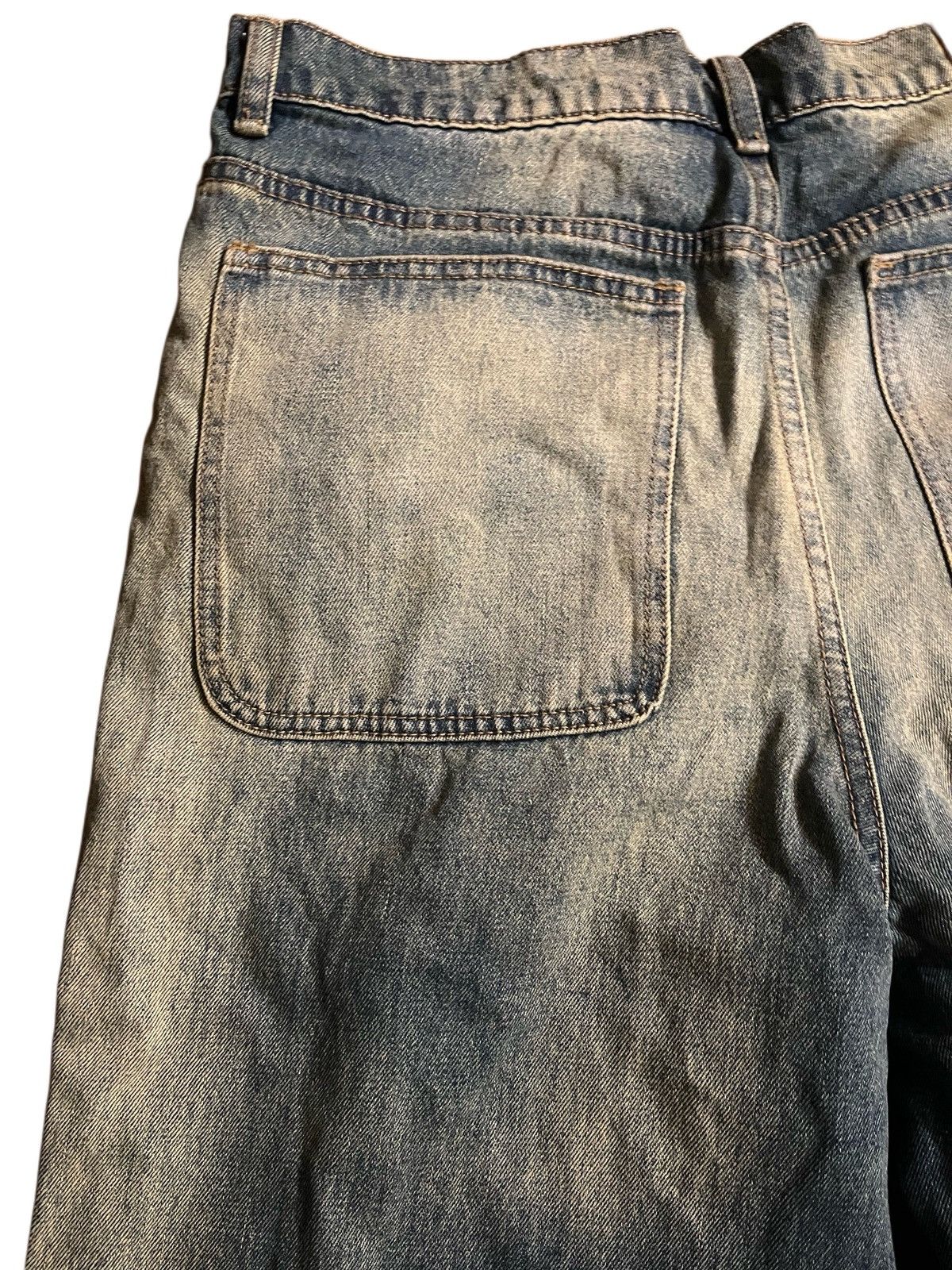 Other Blue Light Washed Baggy Jeans Size US 32 / EU 48 - 3 Thumbnail