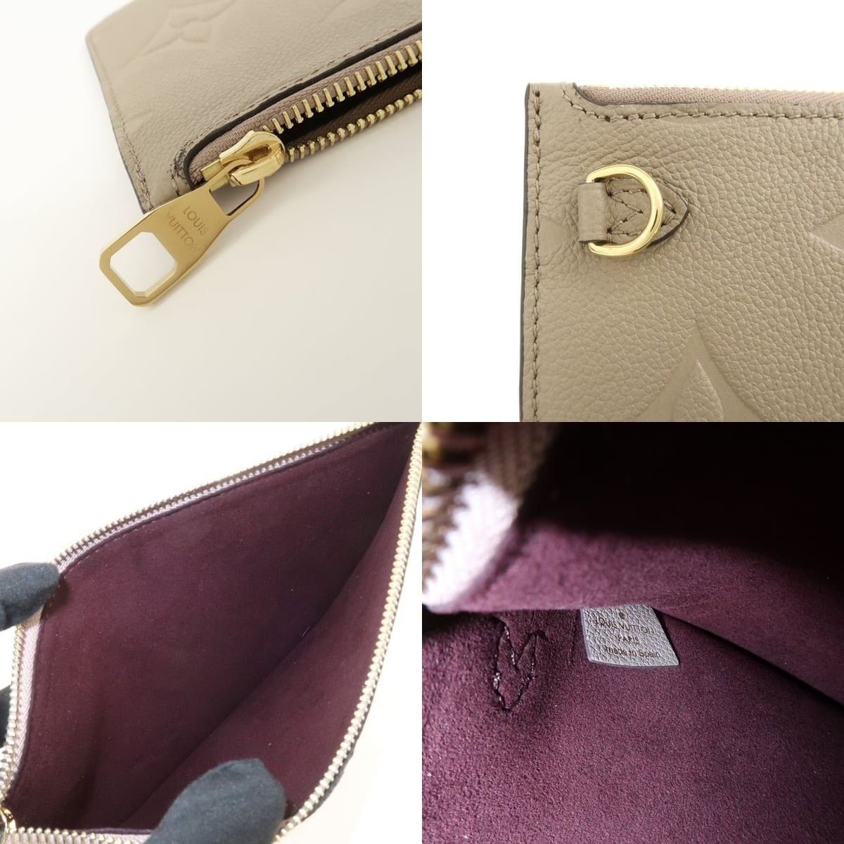 Louis Vuitton Louis Vuitton Monogram Empreinte Neverfull MM Pouch Pochette Size ONE SIZE - 6 Thumbnail