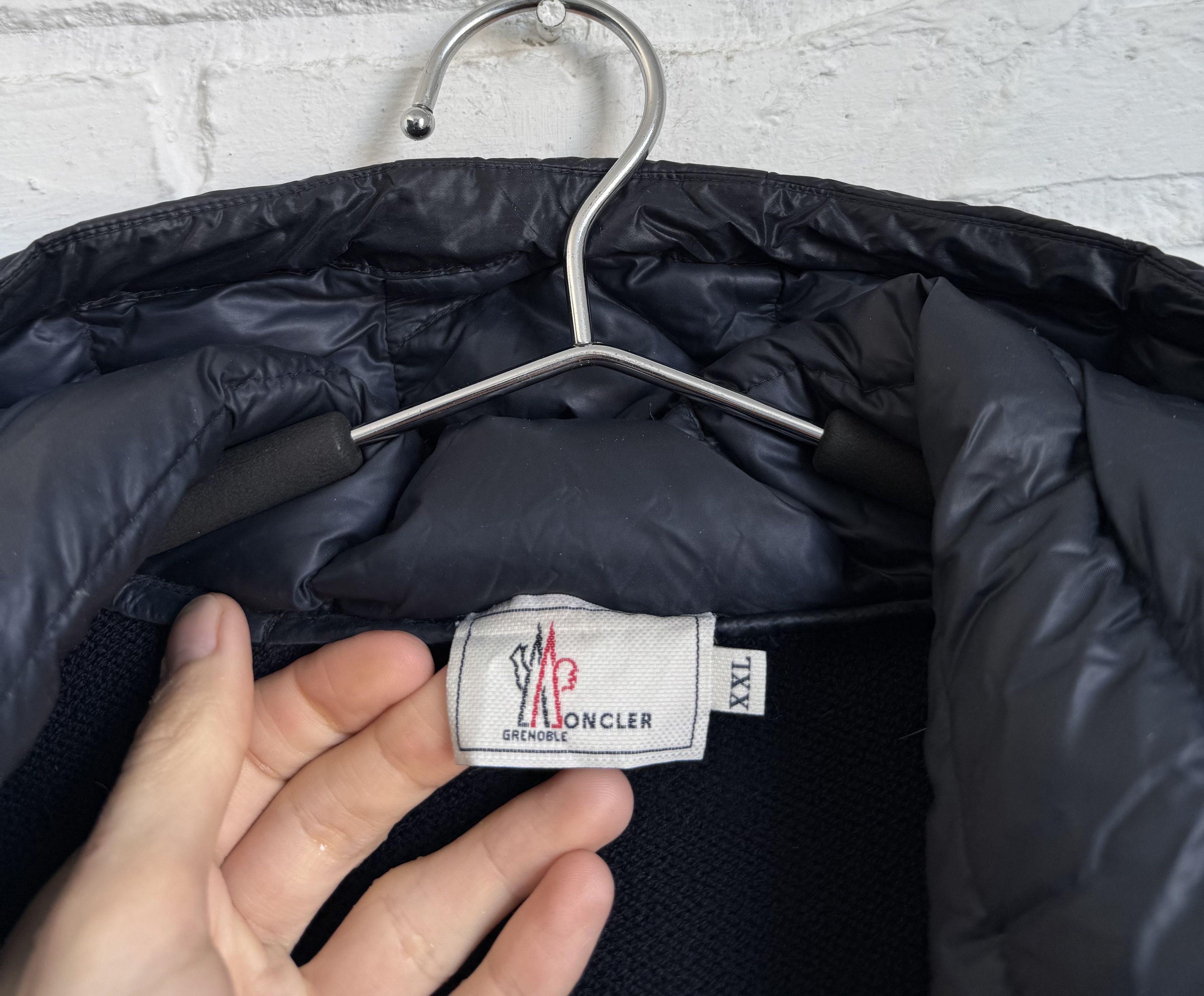 Moncler Grenoble Moncler Grenoble Down Hybrid wool jacket Size US XL / EU 56 / 4 - 2 Thumbnail