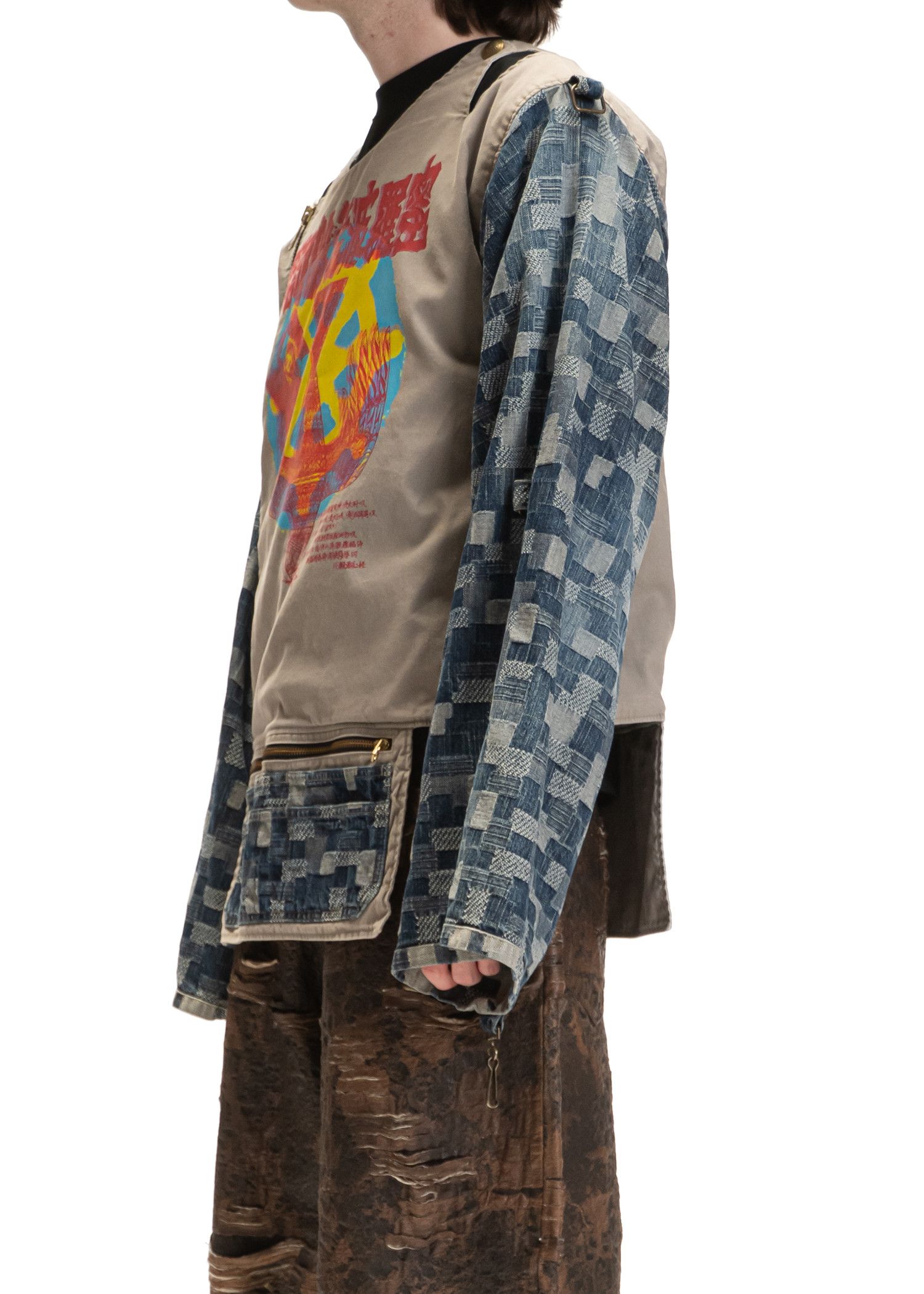 Blackmeans Blackmeans Destroy Boro Top Size US M / EU 48-50 / 2 - 4 Thumbnail