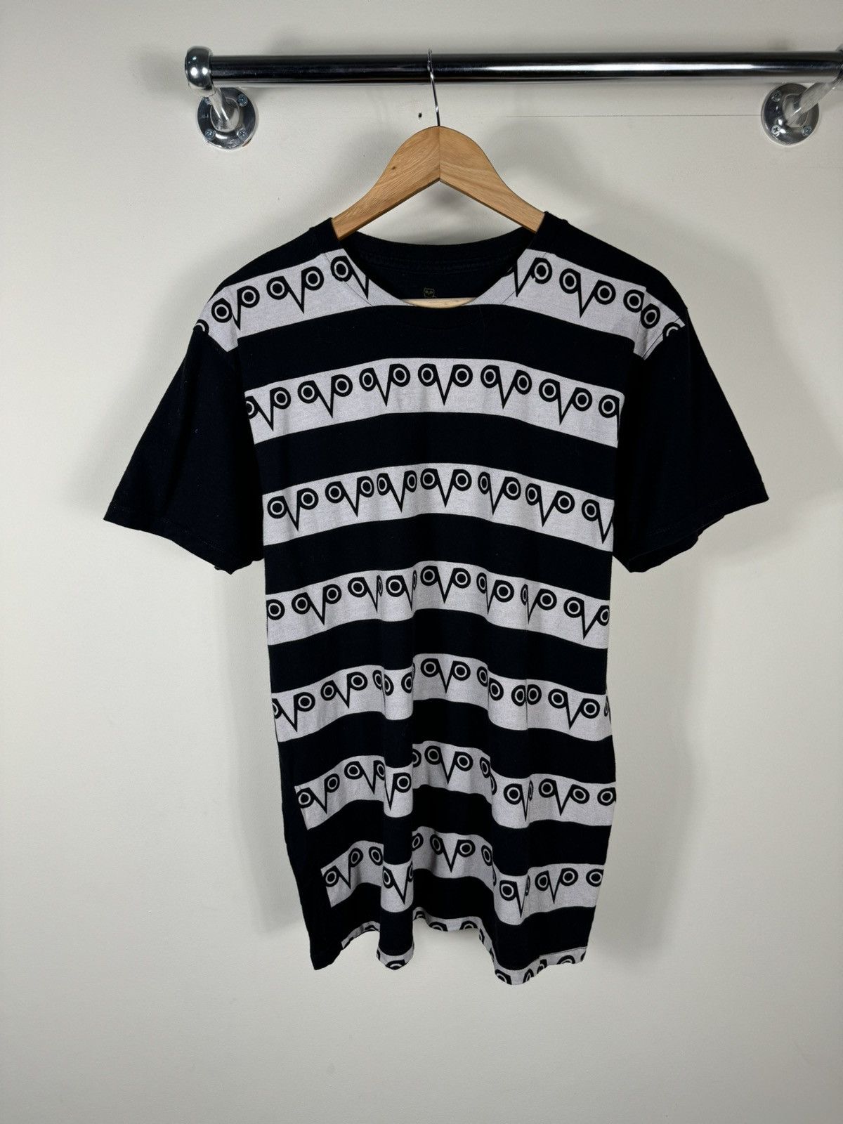 Drake × October's Very Own Drake x OVO Owl Eyes Black T Shirt Made in USA Size US L / EU 52-54 / 3 - 1 Thumbnail