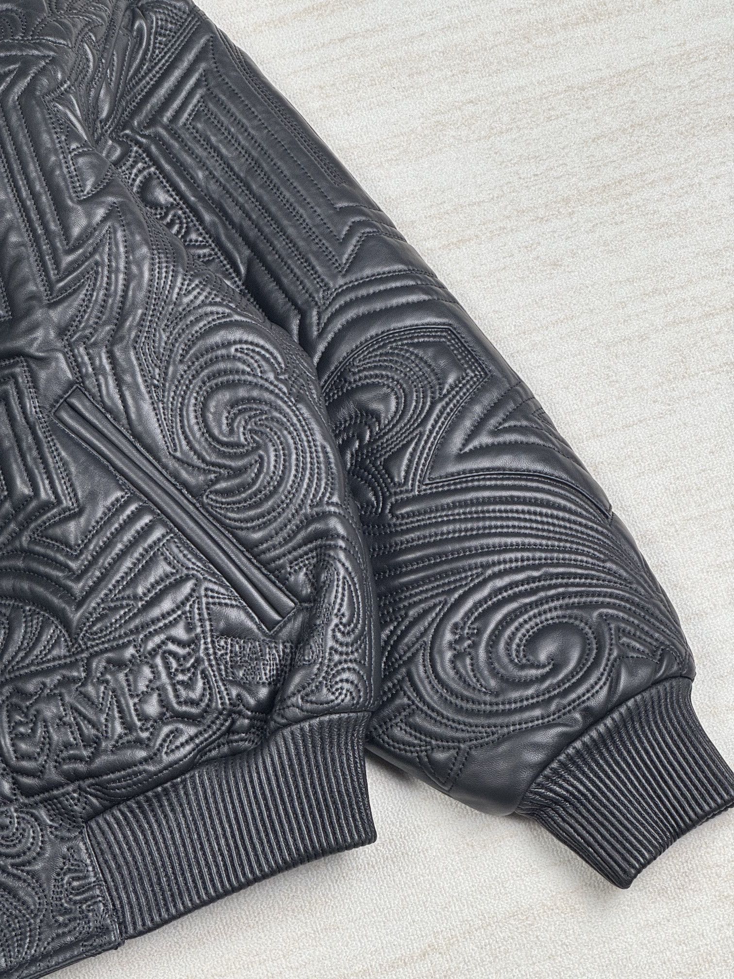 Supreme Mister Cartoon Embroidered Leather Jacket Size US M / EU 48-50 / 2 - 5 Thumbnail