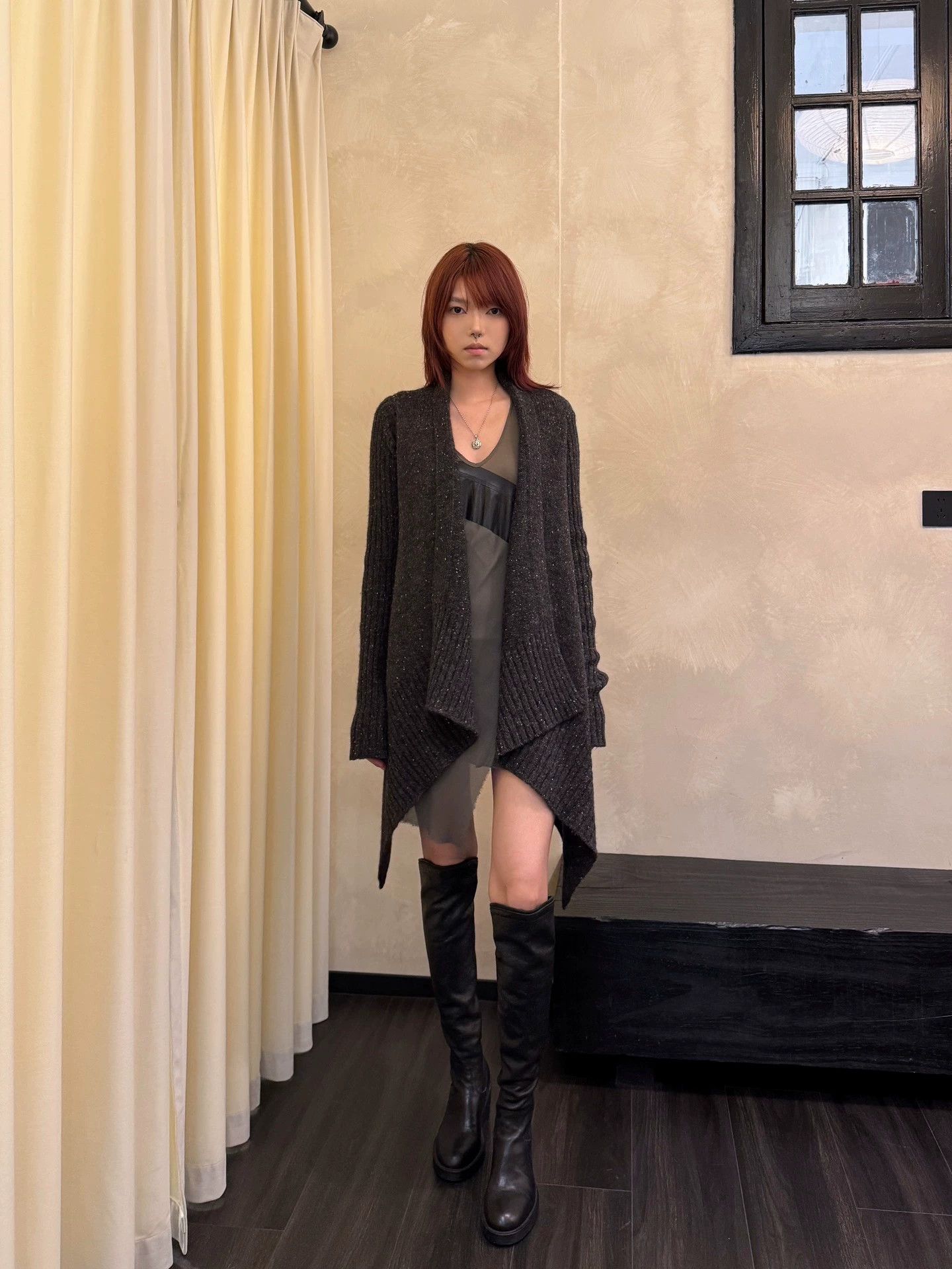 Rick Owens Rick Owens 2012 Alpaca Irregular Hem Cardigan XS Size XS / US 0-2 / IT 36-38 - 3 Thumbnail