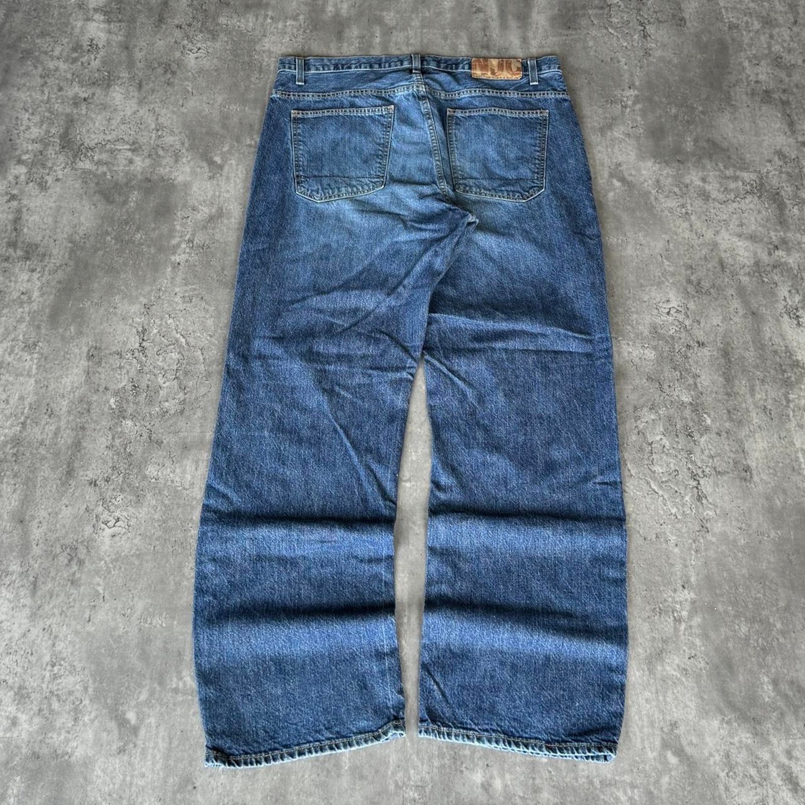 JNCO × Nautica × Vintage Vintage Y2K Nautica Baggy Streetwear Skater Cyber Tech Jeans Size US 38 / EU 54 - 2 Thumbnail