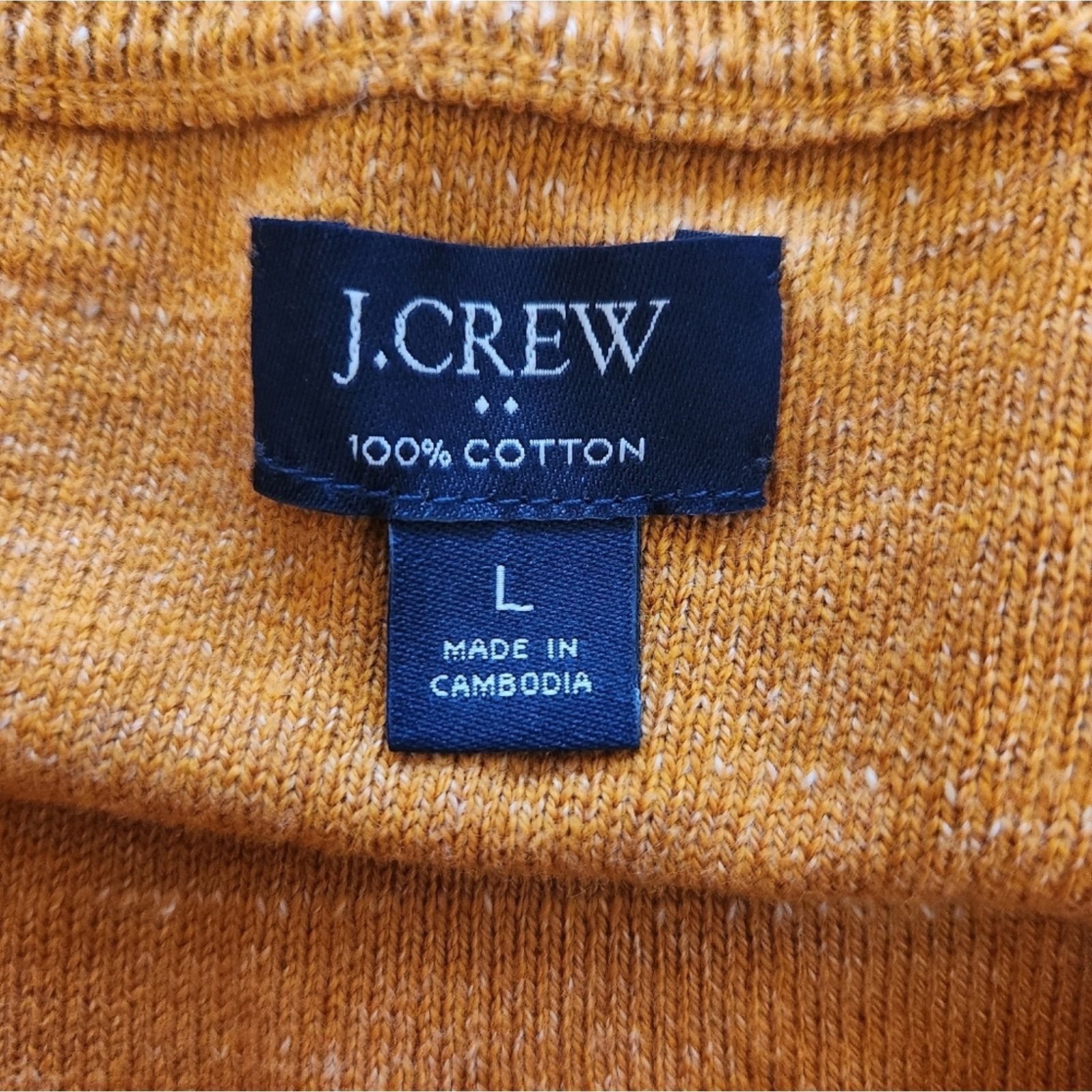 J.Crew J. Crew Mens Cotton relaxed fit Sweater Large Size US L / EU 52-54 / 3 - 6 Thumbnail