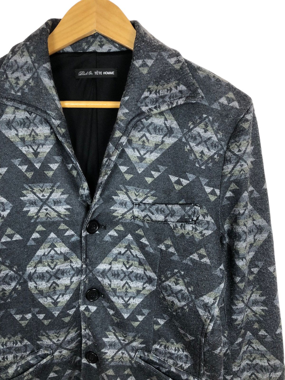 Issey Miyake Vintage Tete Homme Issey Coat Single Breasted Jacket Size US S / EU 44-46 / 1 - 2 Thumbnail