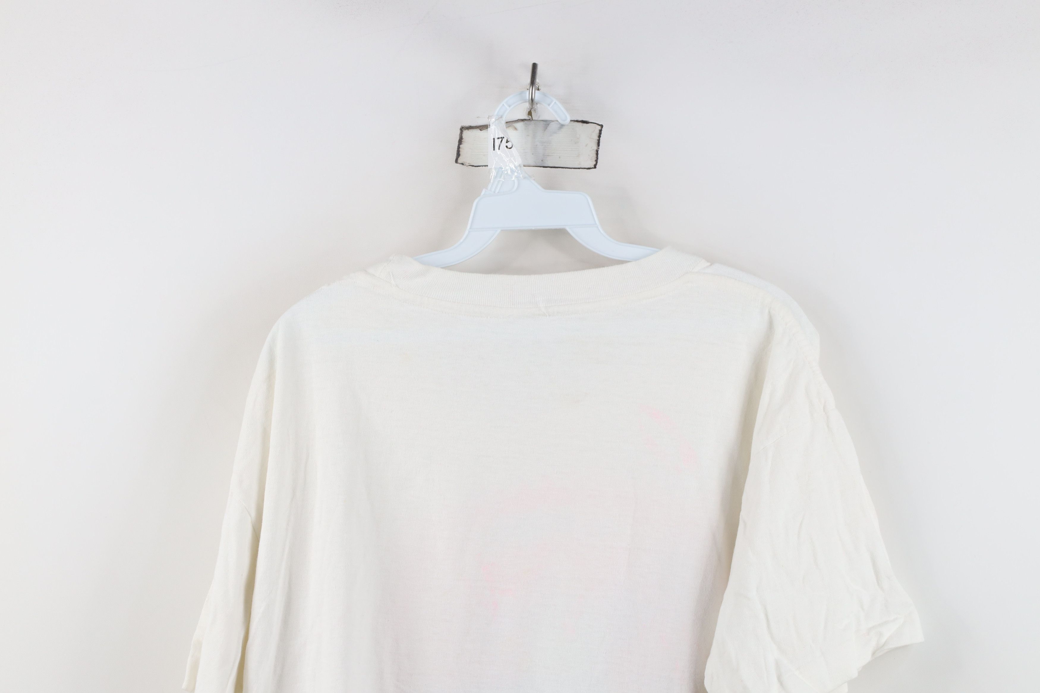 Vintage Vintage 90s LA Gear Spell Out Puff Paint T-Shirt White USA Size US XL / EU 56 / 4 - 12 Thumbnail