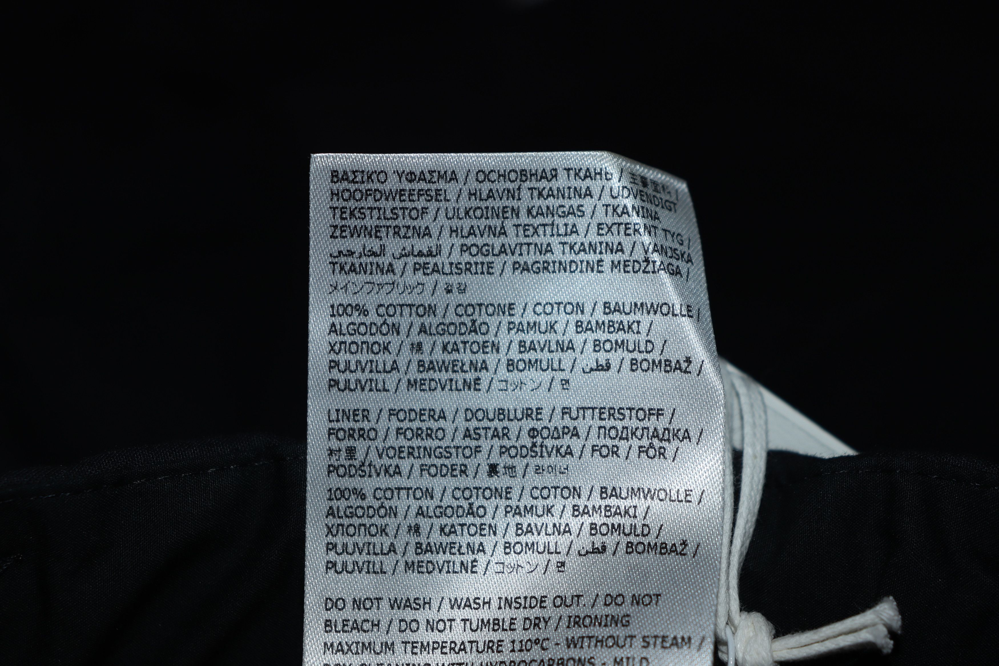 Jil Sander o1rshd1 Water Repellent Organic Washed Trouser in Dark Blue Size US 32 / EU 48 - 8 Thumbnail