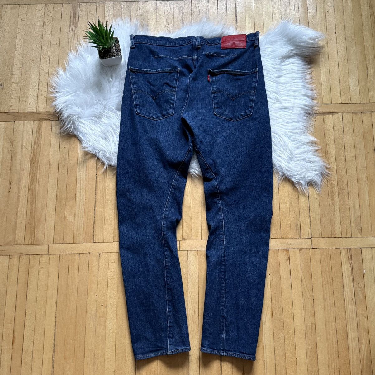 Levi's 📌 Vintage 00s Levi's Engineered Y2K Regular Jeans Size US 33 - 12 Thumbnail