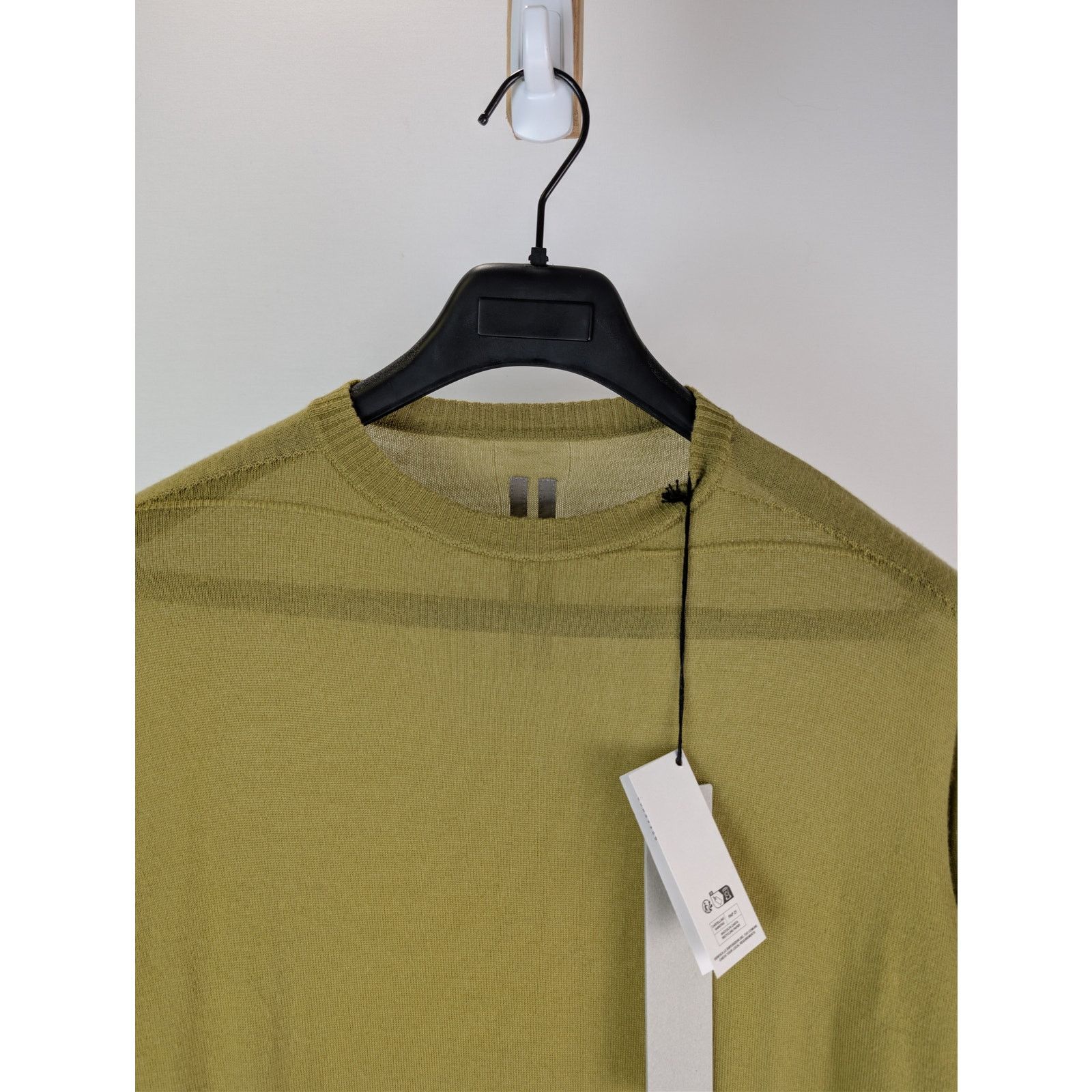 Rick Owens o1rshd1 Oversized Level Sweater in Acid Size US M / EU 48-50 / 2 - 7 Thumbnail