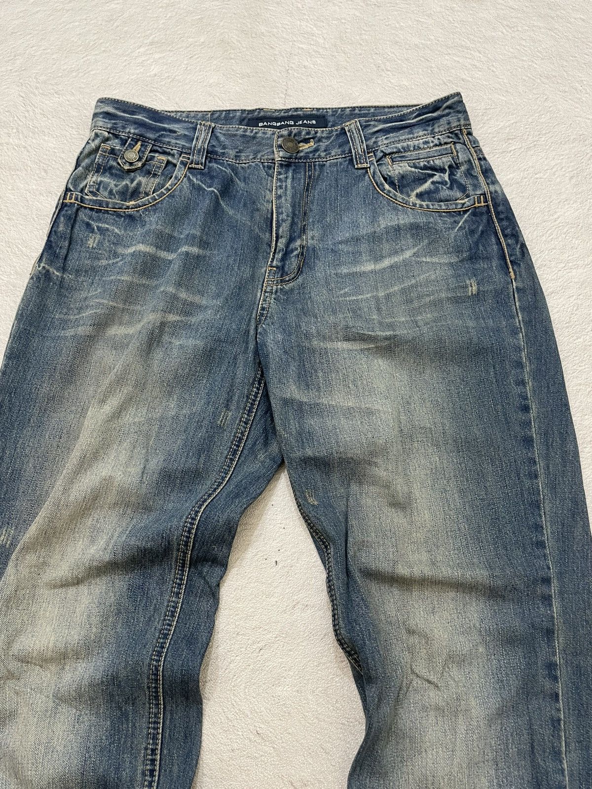 Japanese Brand 2000s Diesel Mudwash Denim Loose Fit Y2K Hysteric Size US 31 - 2 Thumbnail