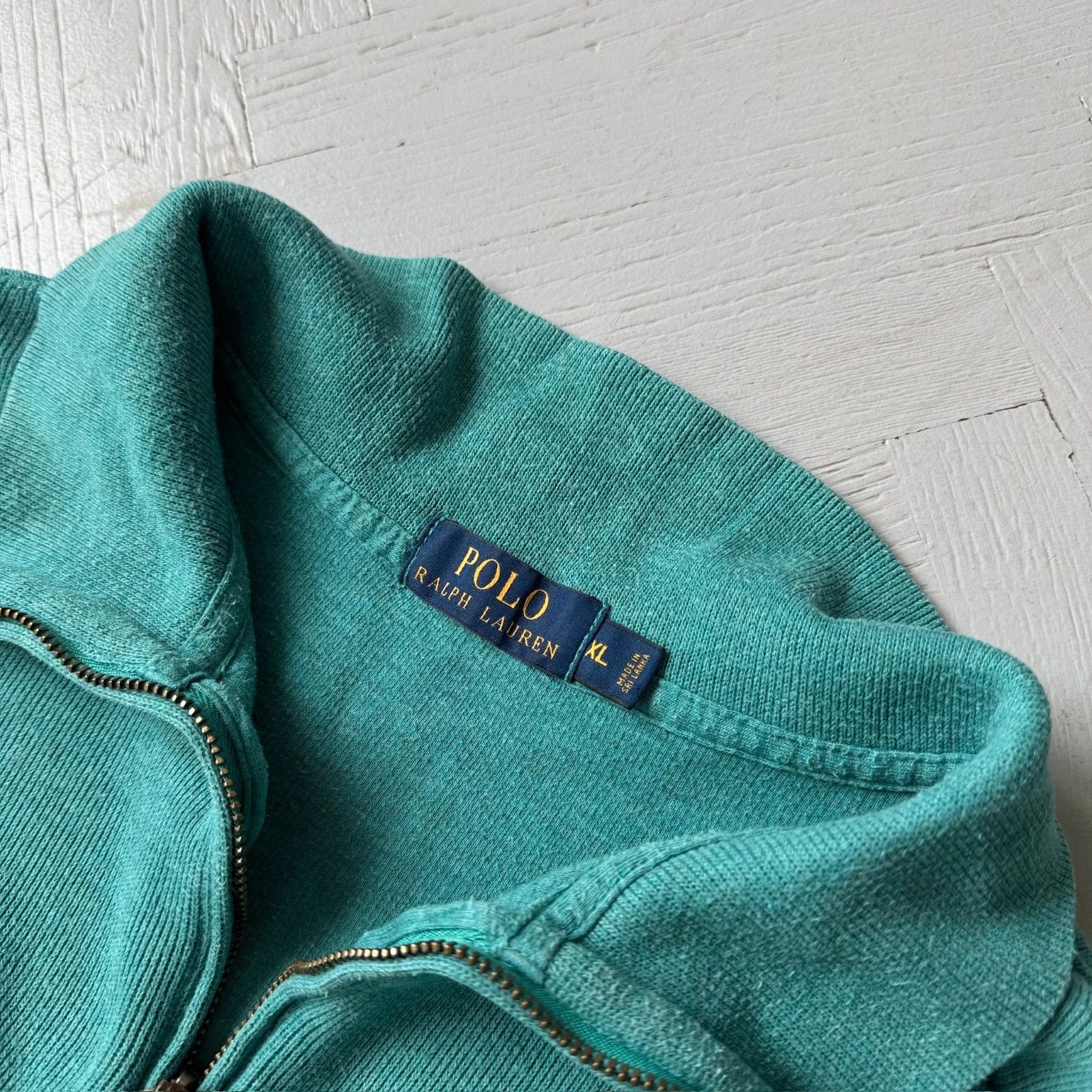 Polo Ralph Lauren Vintage Polo by Ralph Lauren Preppy 1/4 Zip Jumper Size US XL / EU 56 / 4 - 5 Thumbnail
