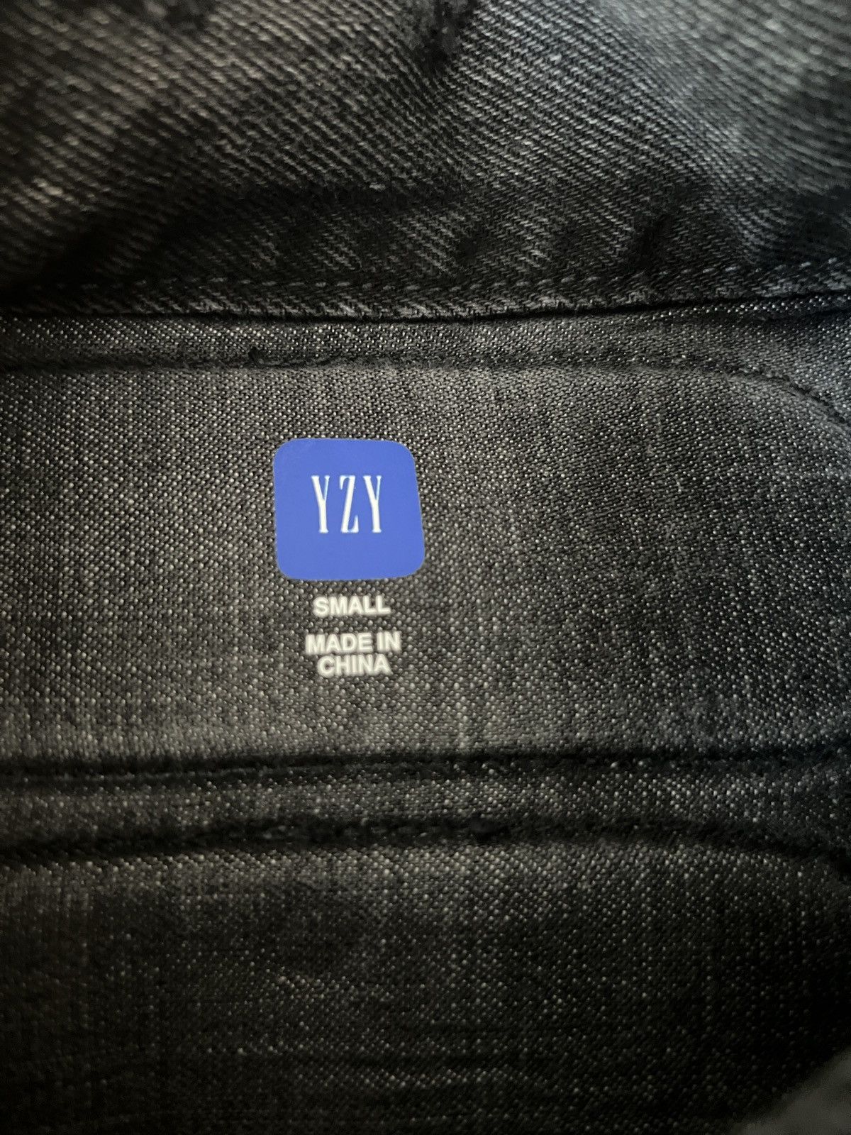 Balenciaga × Gap × Yeezy Yeezy Gap Balenciaga Denim Jacket Dark Grey Size US S / EU 44-46 / 1 - 6 Thumbnail