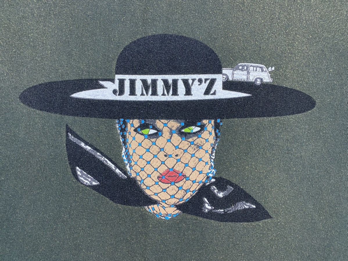 Vintage Vintage Late 90s JIMMY Z Rare Graphics Skateboard Tee Size US M / EU 48-50 / 2 - 3 Thumbnail