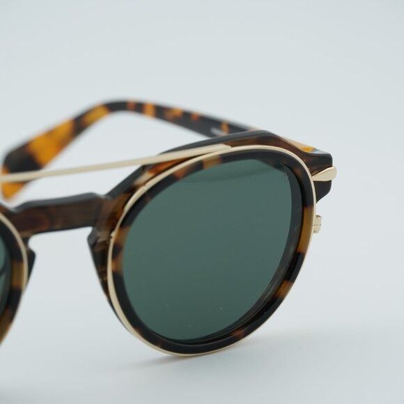 Rag & Bone Rag & Bone RNB6006/S 0086 QT Sunglasses Havana Square Frame Size ONE SIZE - 2 Thumbnail