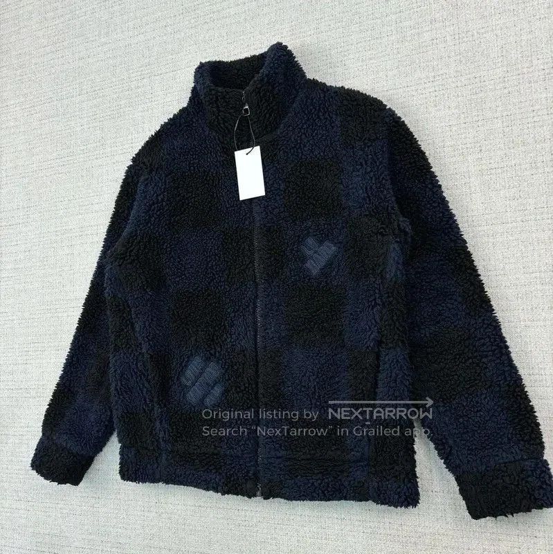 Louis Vuitton Louis Vuitton Men's Dark Blue Winter Jacket . Size US XL / EU 56 / 4 - 3 Thumbnail