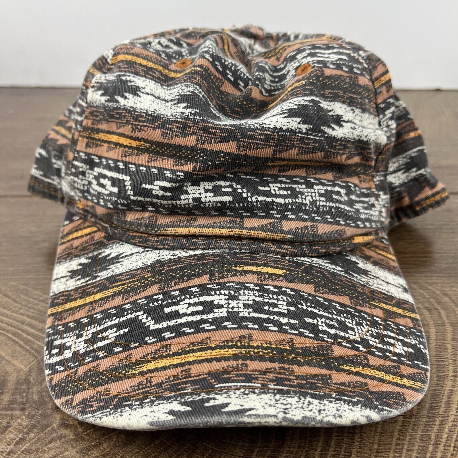 Vans Vans Orange Brown Hat Adjustable Hat Orange Adjustable Hat A Size ONE SIZE - 5 Thumbnail