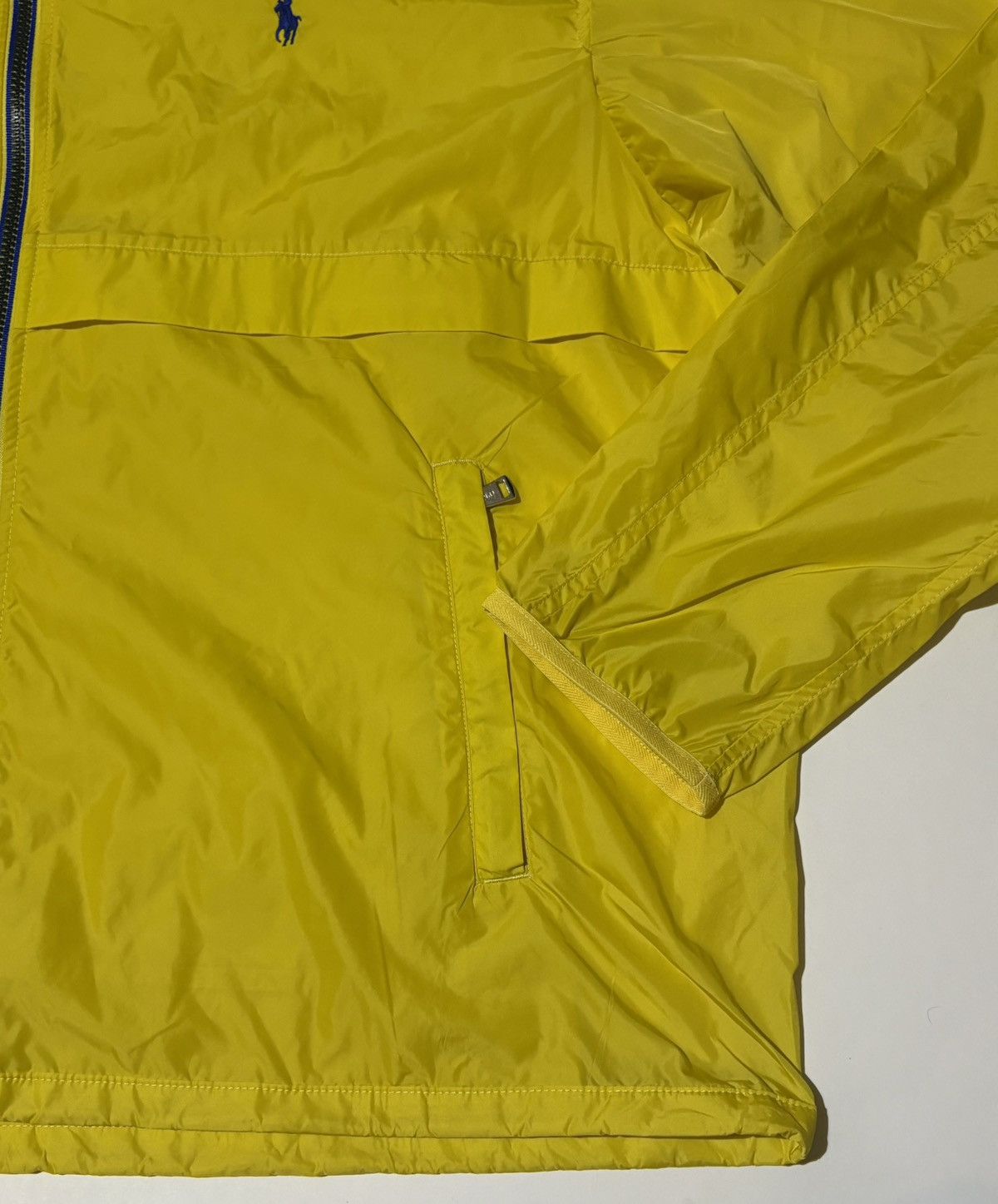 Polo Ralph Lauren Polo Ralph Lauren Men’s Nylon Windbreaker Jacket Rain Coat Size US XXL / EU 58 / 5 - 6 Thumbnail