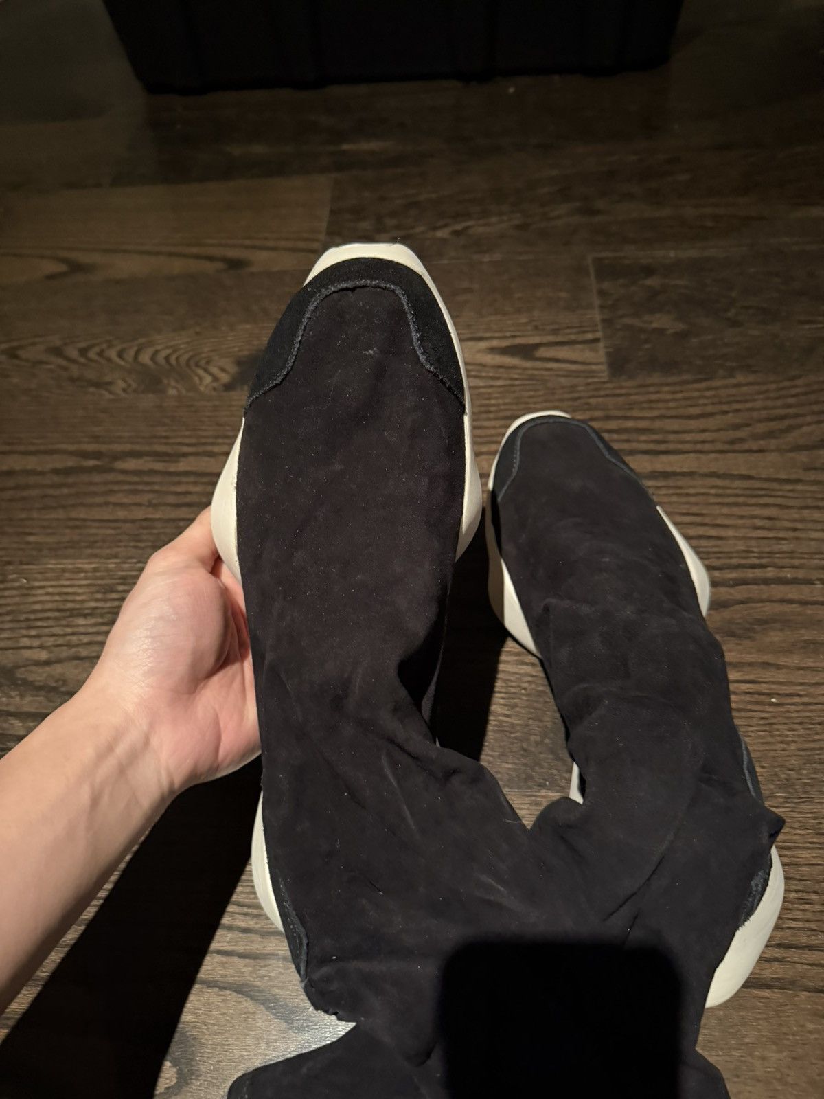 Adidas × Rick Owens New Rick Owens Adidas Runner Boot Size US 9.5 / EU 42-43 - 4 Thumbnail