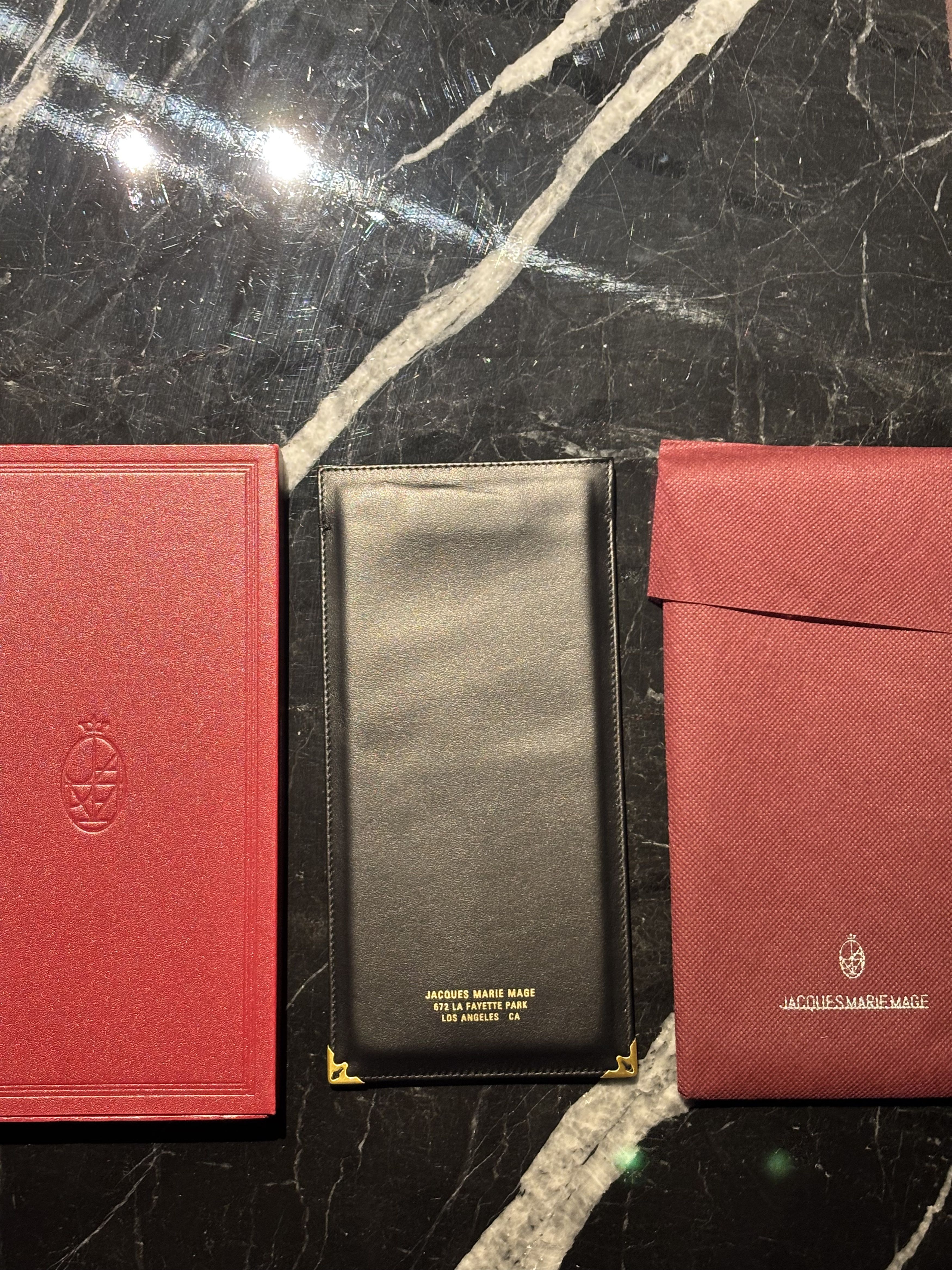 Jacques Marie Mage SOFT POUCH GENUINE LEATHER Size ONE SIZE - 5 Thumbnail