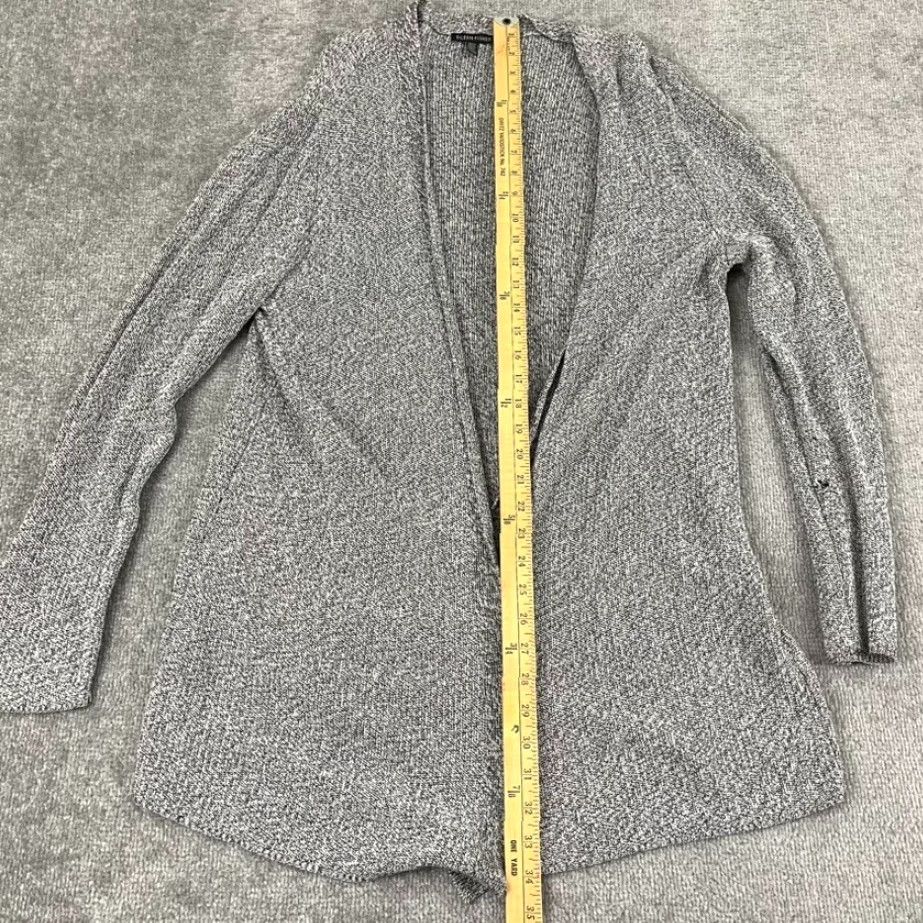Eileen Fisher EILEEN FISHER Sweater Womens XL Gray Open Front Knit Tencel Lyocell Long Sleeve Size XL / US 12-14 / IT 48-50 - 4 Thumbnail