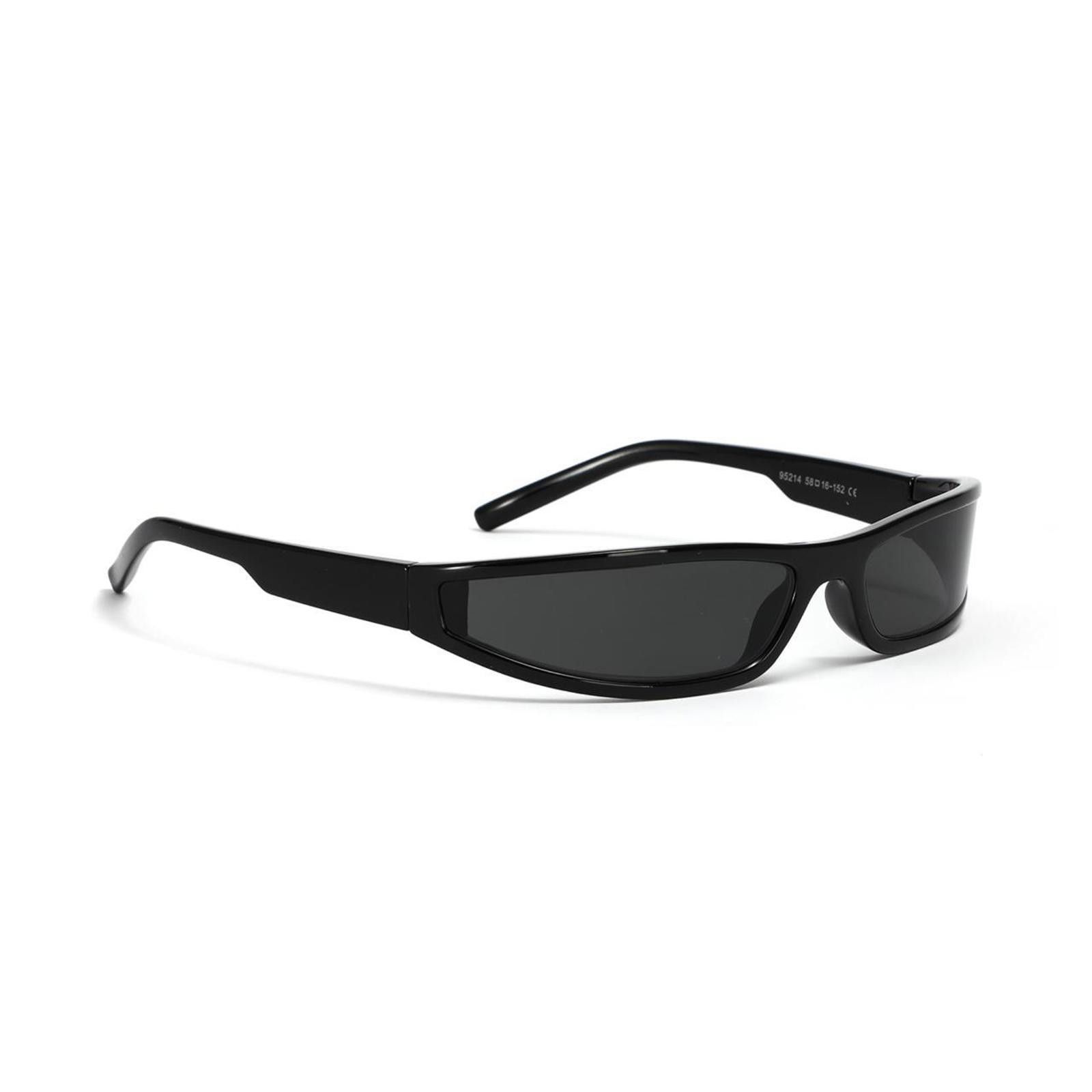 Japanese Brand Vtg Y2k Avant Garde Future Sunglasses Black Unisex One Size Size ONE SIZE - 7 Thumbnail
