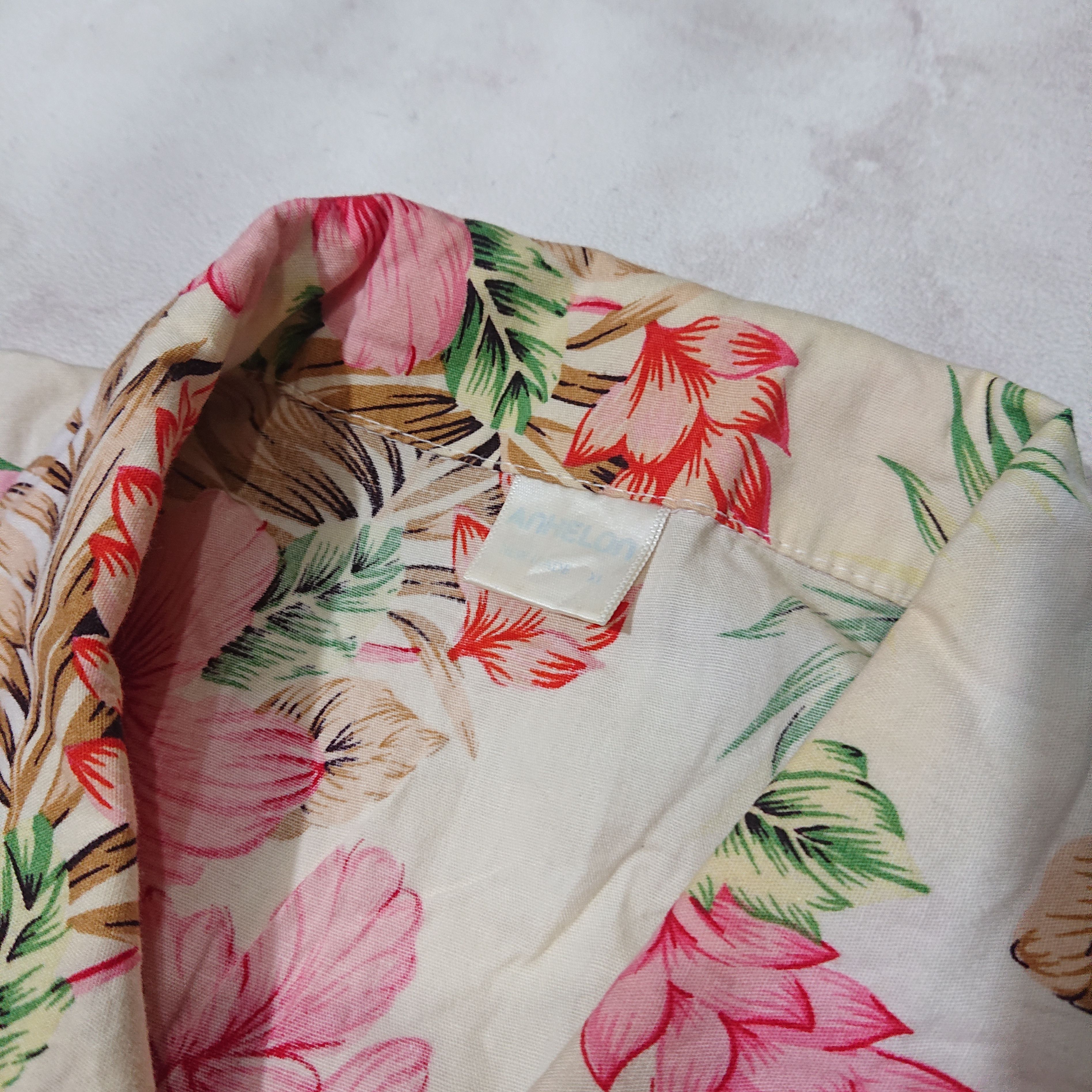 Vintage Anhelon Flowers Shirt Size US L / EU 52-54 / 3 - 3 Thumbnail
