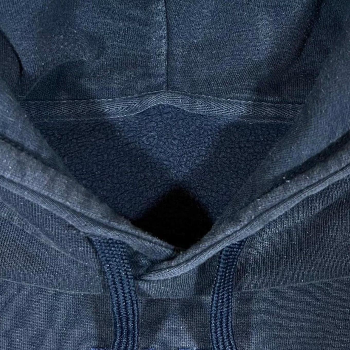 The North Face The North Face TNF Classic Embroidered Big Logo Spellout Navy Blue Hoodie Small Size US S / EU 44-46 / 1 - 5 Thumbnail