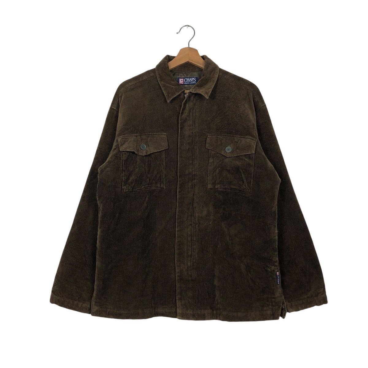 Chaps Ralph Lauren 📌Vintage Velvet Chore Jacket Chaps Ralph Lauren Size US L / EU 52-54 / 3 - 2 Thumbnail