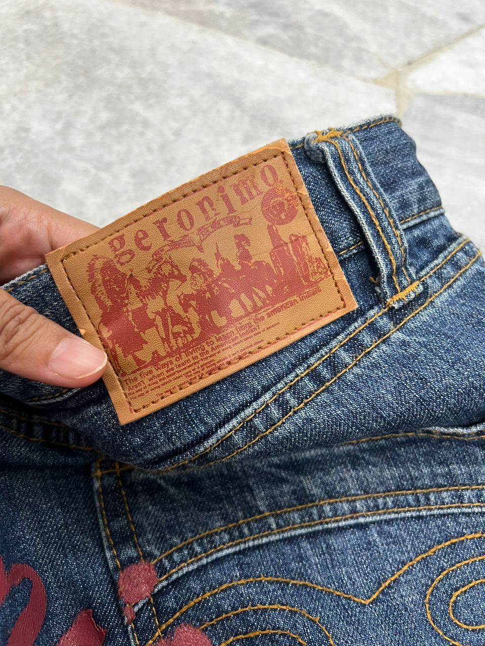 ARIZONA FREEDOM Arizona Freedom Geronimo Denim Jeans Size US 35 - 10 Thumbnail