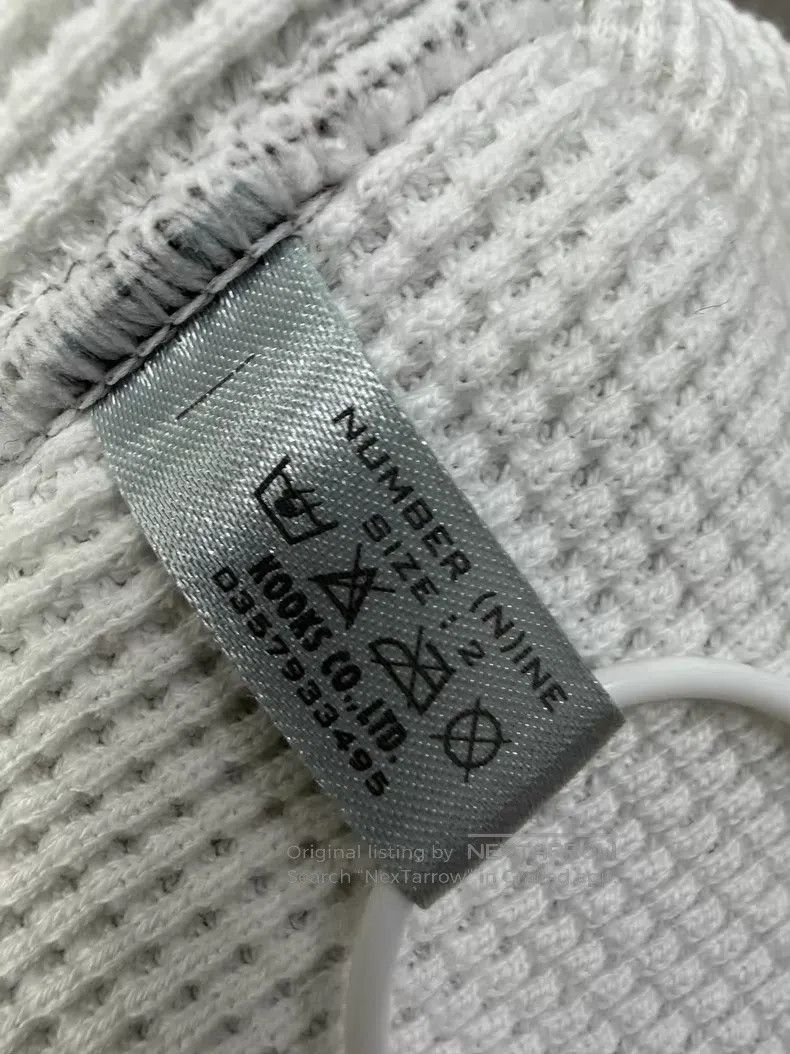Number (N)ine Number (N)ine the redisun 00AW sleeveless zip-up hoodie wi Size US M / EU 48-50 / 2 - 7 Thumbnail