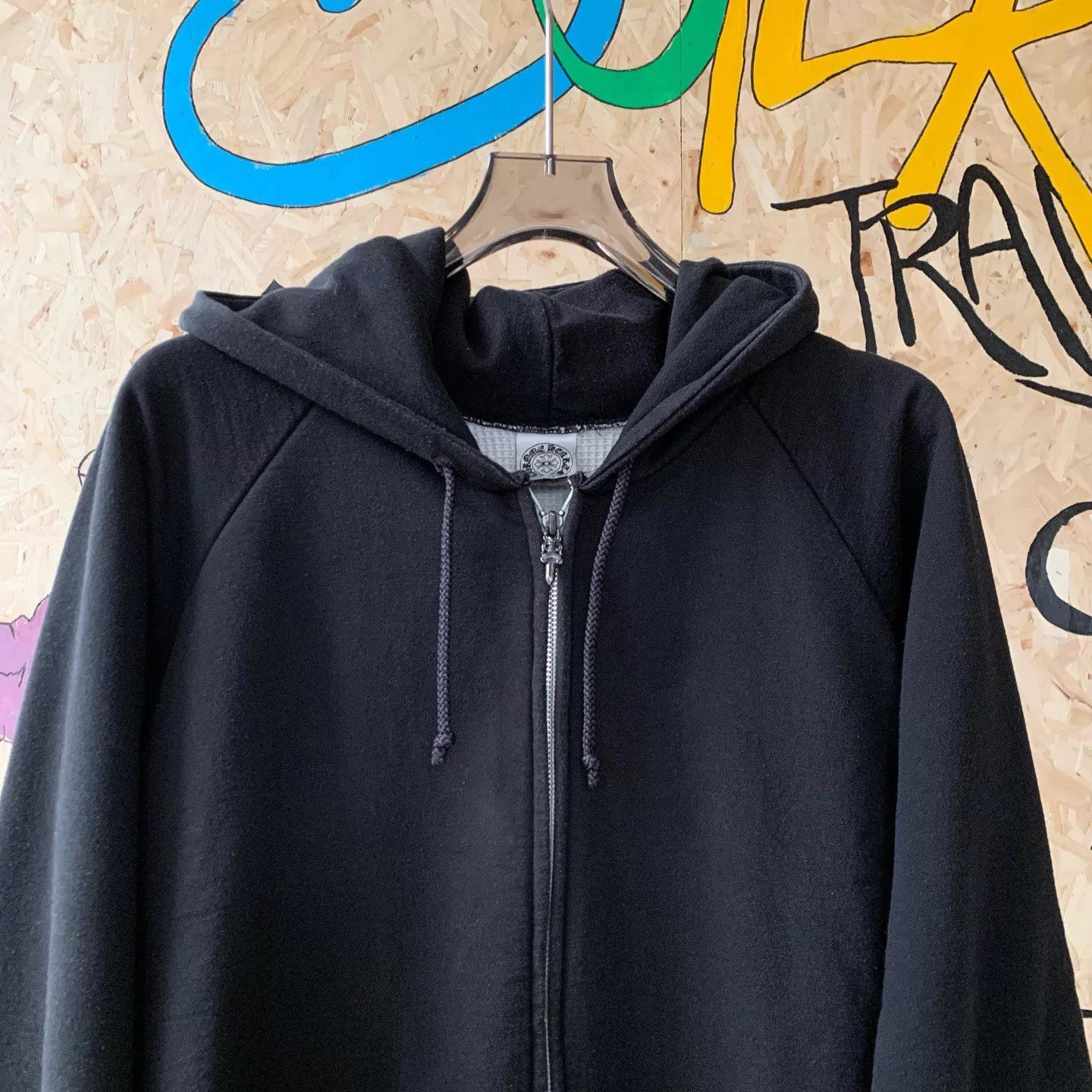 Chrome Hearts Chrome Hearts Oversized Zip-Up Jacket Black XL Size US XL / EU 56 / 4 - 3 Thumbnail