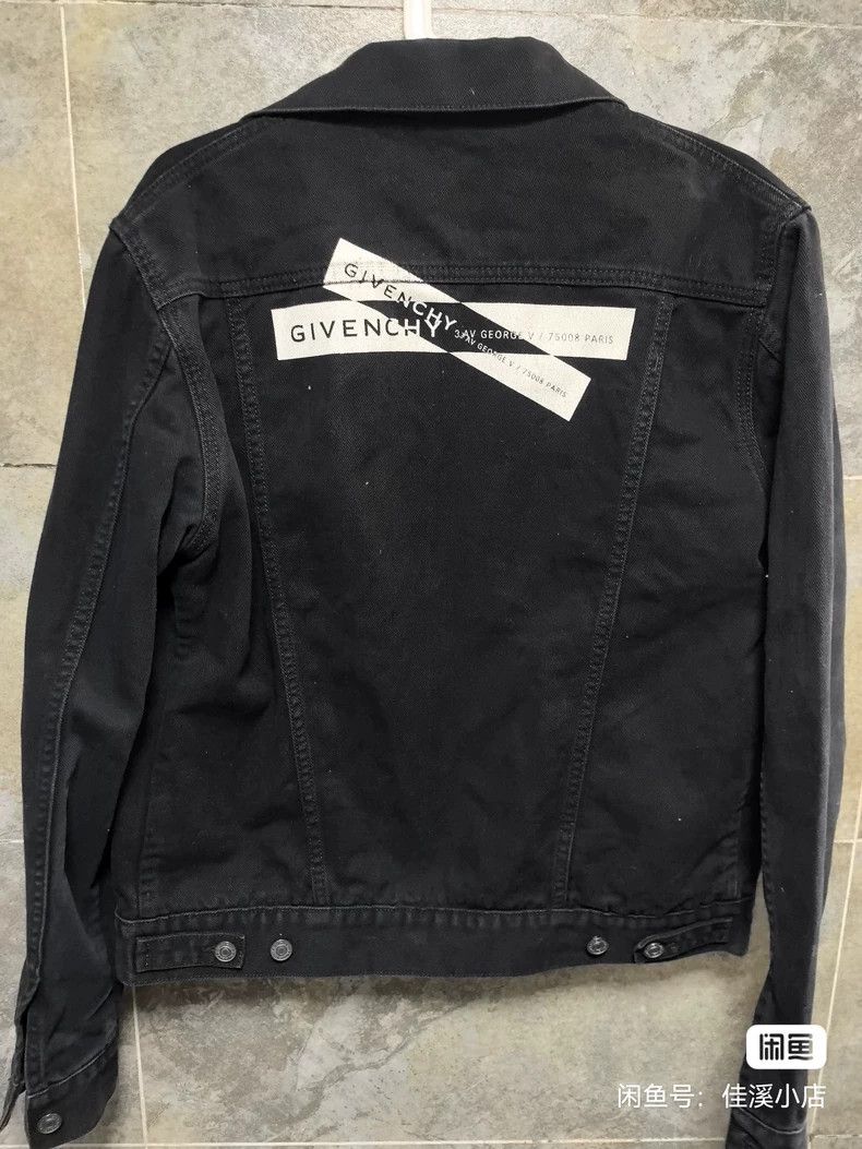Givenchy Givenchy Men's Denim Jacket, Size L, Chest 52-53 Size US L / EU 52-54 / 3 - 1 Thumbnail