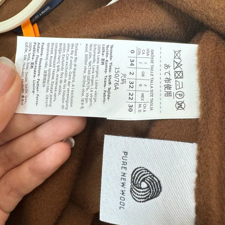 Other Max Mara Classic paolore camel wool coat Size XS / US 0-2 / IT 36-38 - 4 Thumbnail