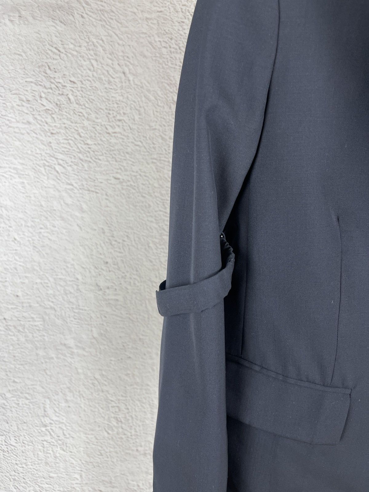 Prada Prada sleeve bondage navy women’s wool blazer 2 buttons Size M / US 6-8 / IT 42-44 - 8 Thumbnail