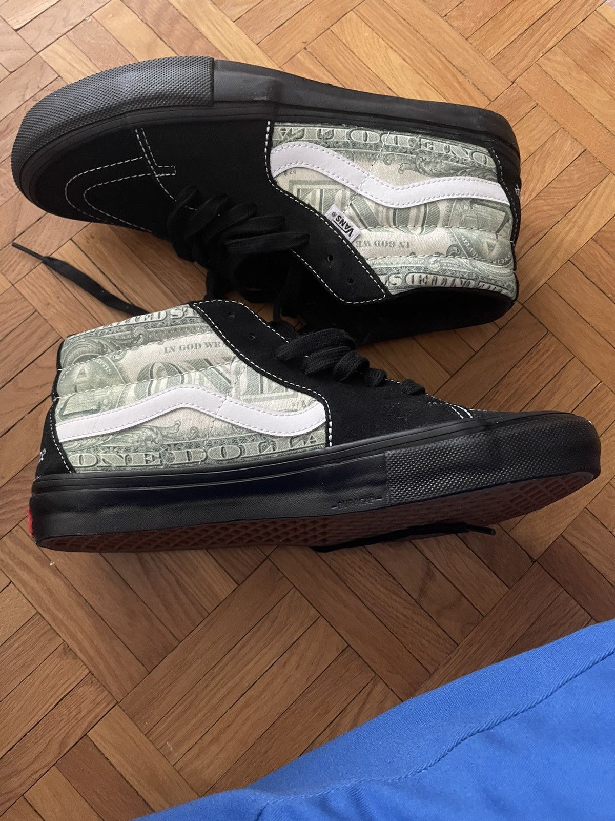 Supreme Supreme sk8 mid dollar Size US 11 / EU 44 - 2 Thumbnail
