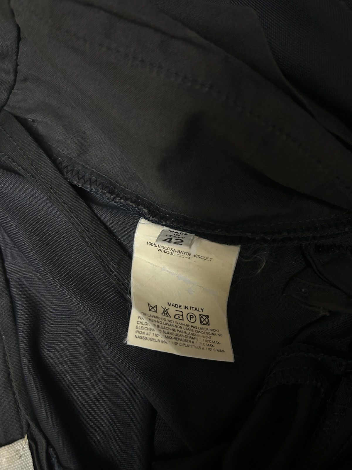 Maison Margiela S/S 02 Artisanal Hand Stitched Trousers Size 28" / US 6 / IT 42 - 9 Thumbnail