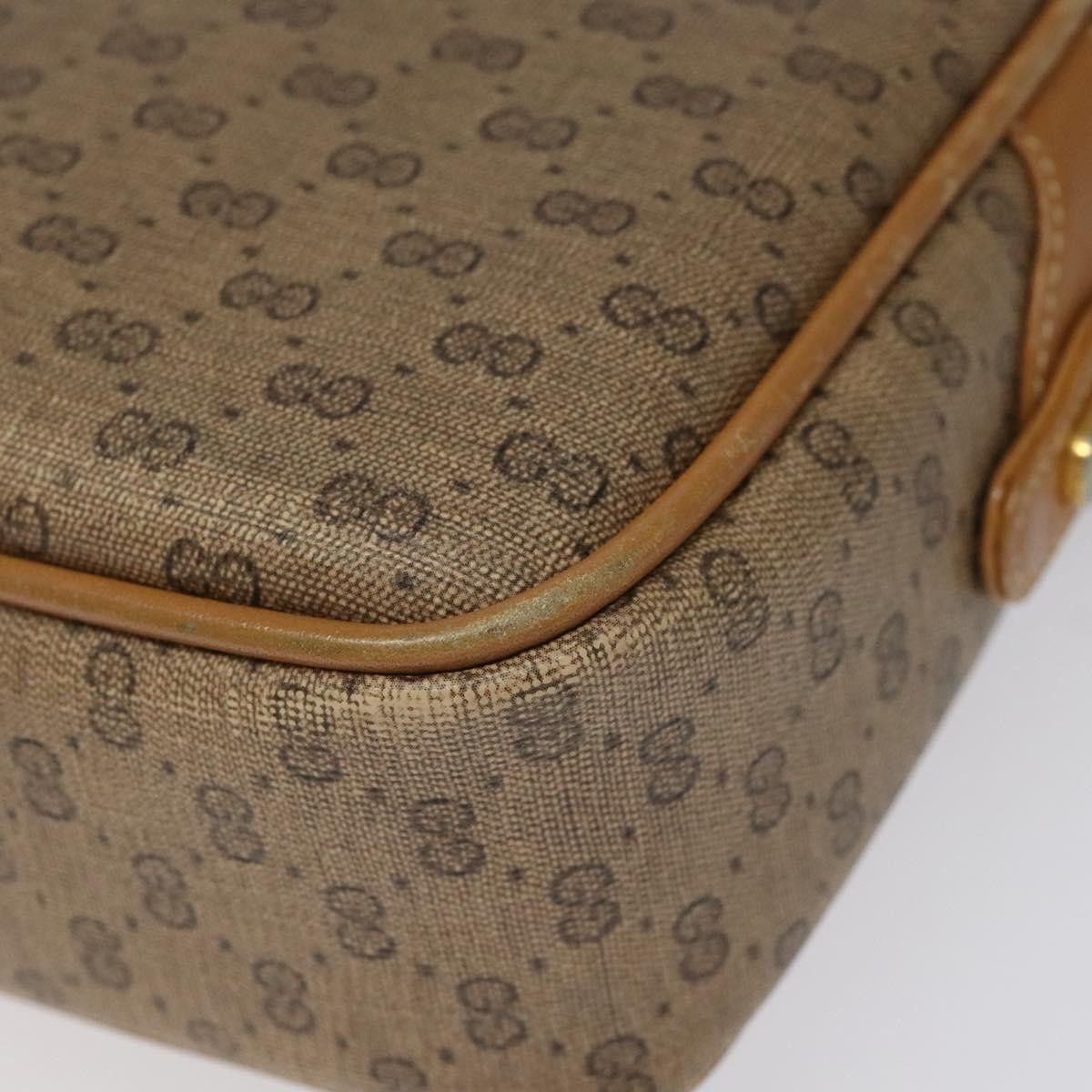 Gucci GUCCI Micro GG Supreme Shoulder Bag Pvc Leather Brown Gold Size ONE SIZE - 12 Thumbnail
