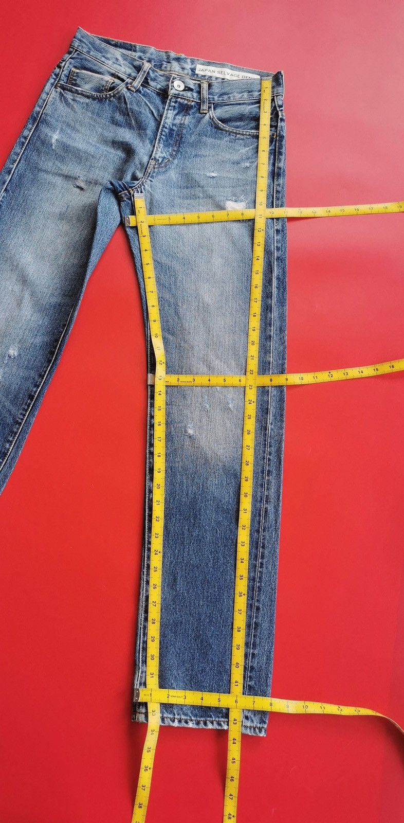 Sugar Cane Rush Hour Japan Selvedge Denim Jeans Size US 30 / EU 46 - 12 Thumbnail
