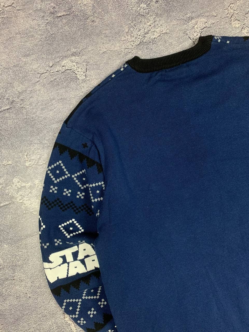 Star Wars Star Wars Blue Holiday Sweater Size L – Cotton – Classic Size US L / EU 52-54 / 3 - 11 Thumbnail