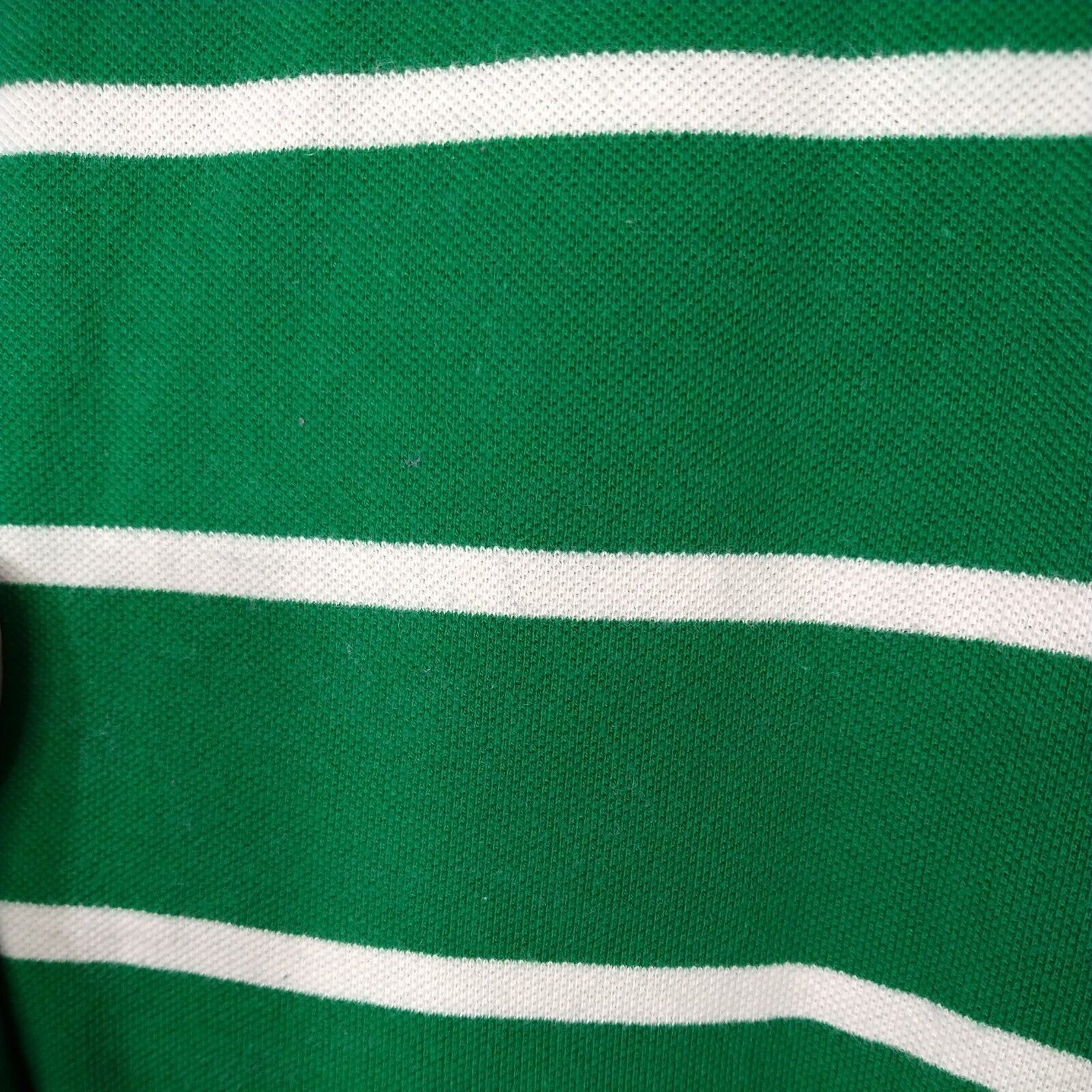 U.S. Polo Assn. US Polo Assn Collared Polo Shirt Men Size L Green Stripe Size US L / EU 52-54 / 3 - 7 Thumbnail