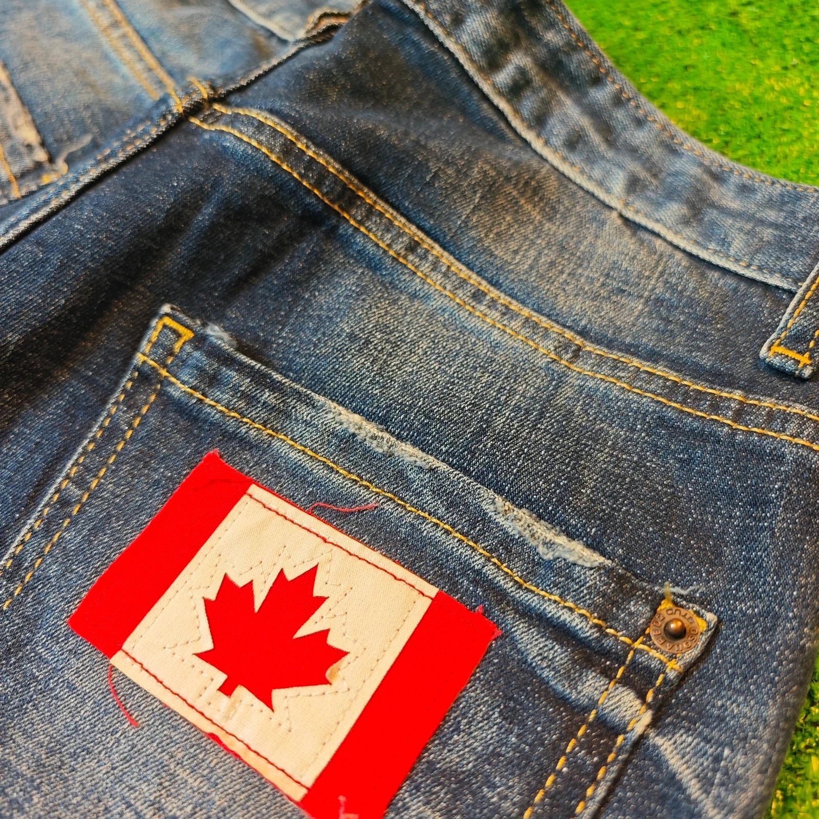 Dsquared2 Dsquared2 Jeans Mens 42 blue slim Canada washed button Size US 42 / EU 58 - 6 Thumbnail