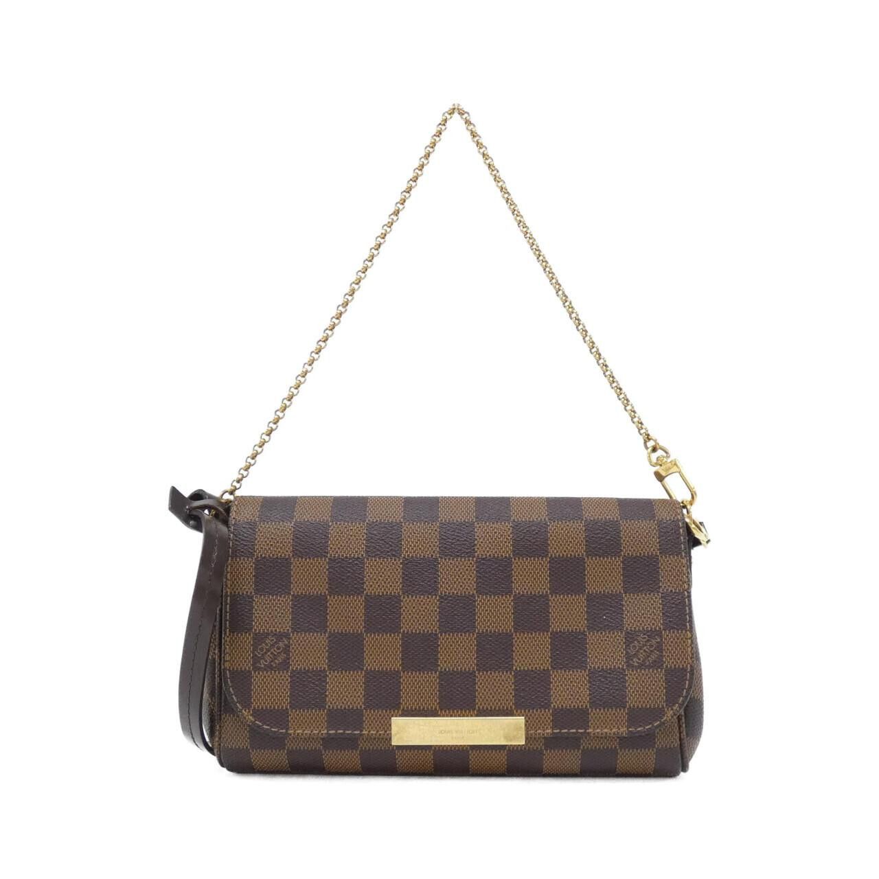 Louis Vuitton Louis Vuitton Favorite Damier Shoulder Bag Canvas Shoulder Bag N41276 DUTY FREE for USA