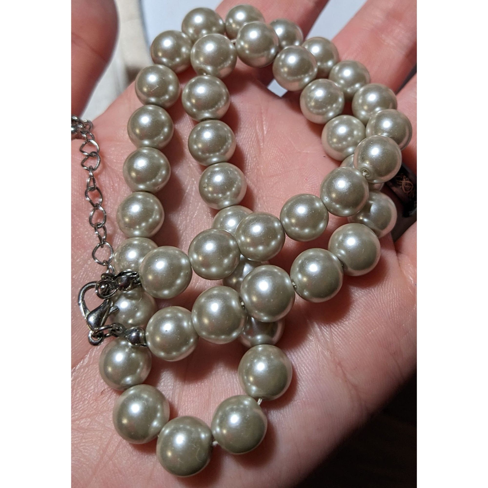 Other Classic Glass Faux Pearl Beaded Necklace Size ONE SIZE - 7 Thumbnail