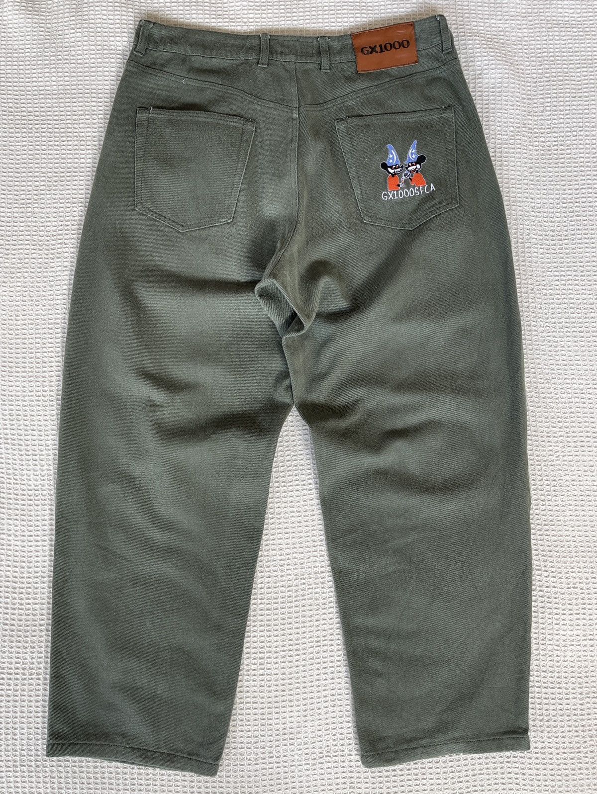 Vintage’y2k🔥GX1000 SFCA🔥Dimethyltryptamine Twill Baggy Jeans