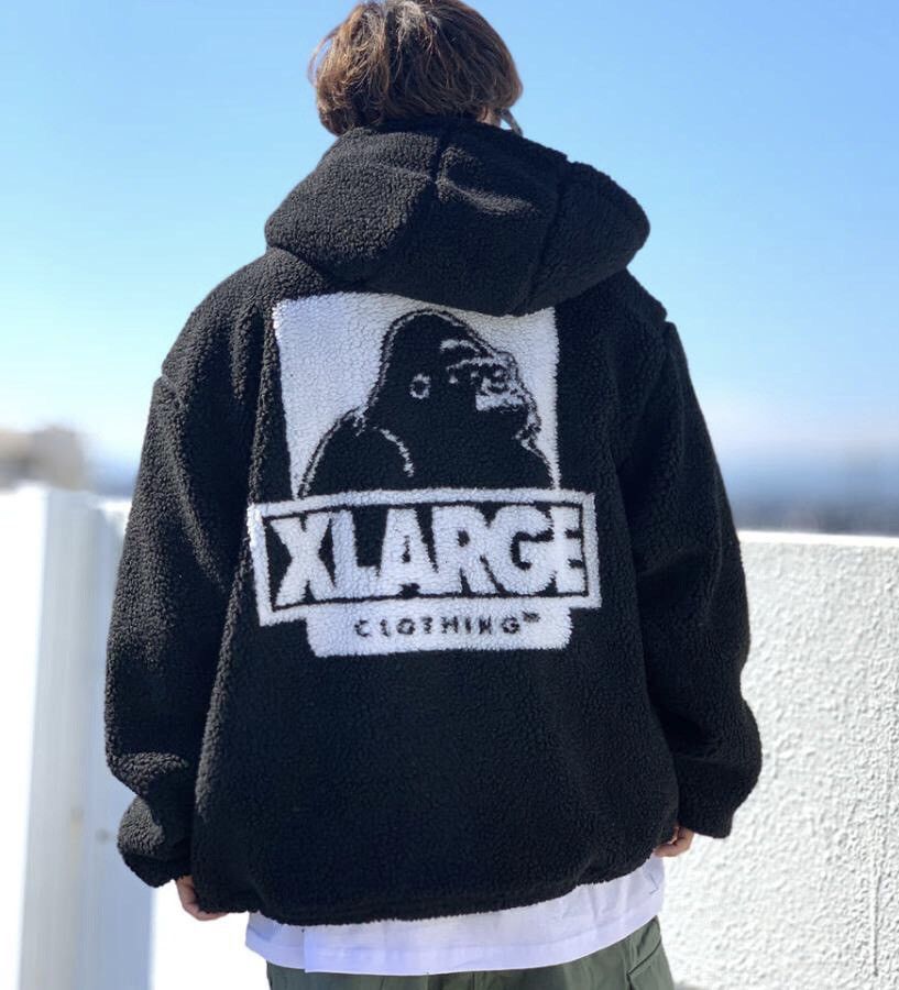 Xlarge X-LARGE Boa Fleece Zip-Up Hoodie Jacket Size US XL / EU 56 / 4 - 1 Thumbnail