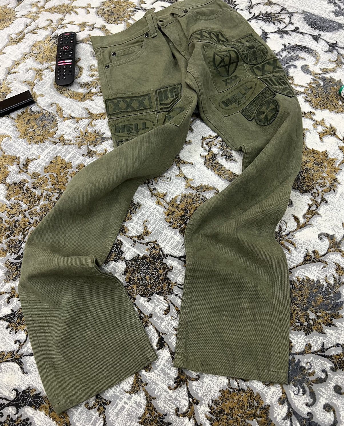 Designer × Hysteric Glamour × Japanese Brand HYSTERIC GLAMOUR WITH PATCHES JAPANESE BRAND DENIM Size US 30 / EU 46 - 11 Thumbnail