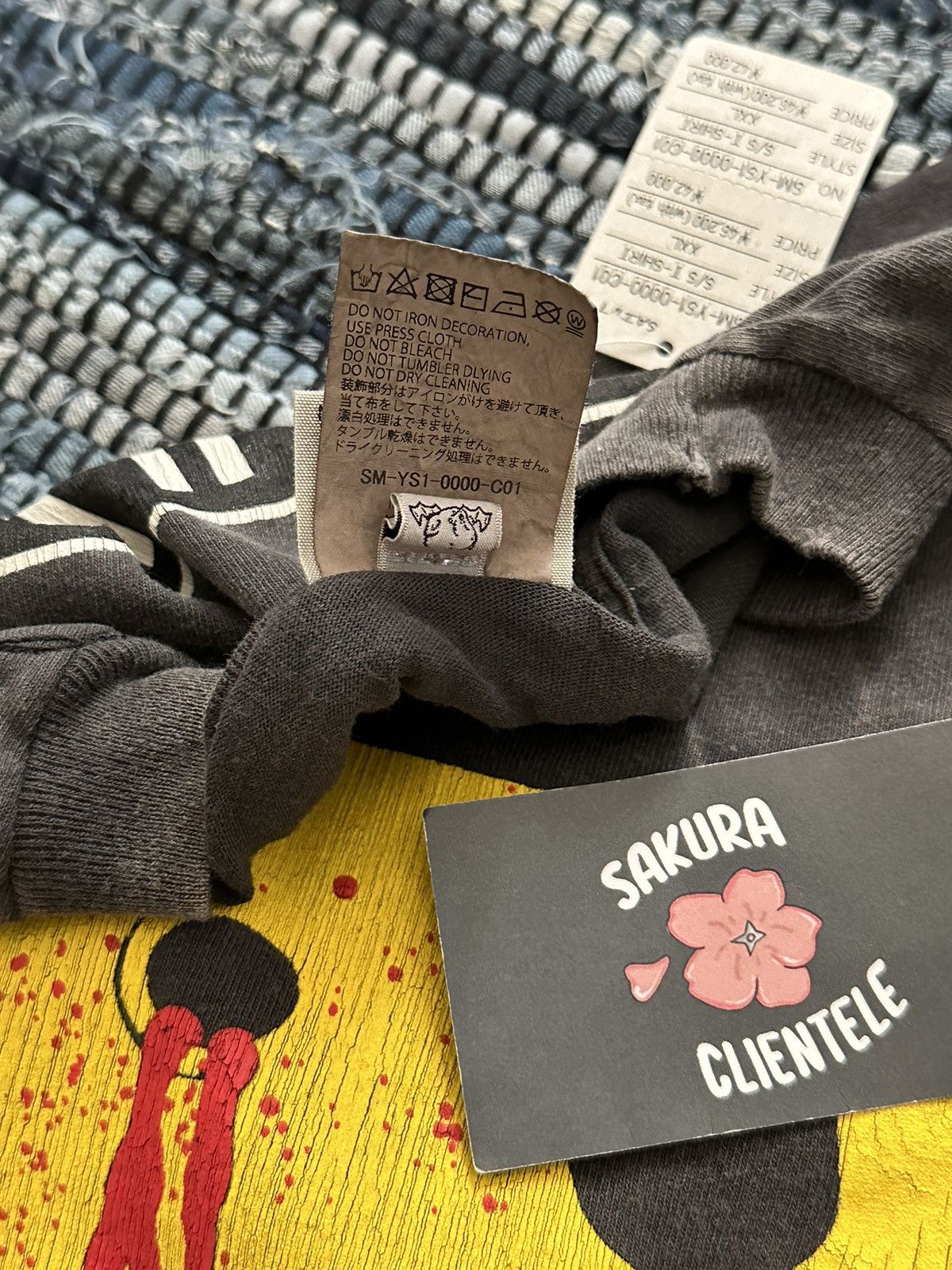 Cactus Plant Flea Market × Japanese Brand × Saint Michael Saint Michael CPFM Mxxxxx Cactus Plant Flea Market Tee Shirt Size US M / EU 48-50 / 2 - 5 Thumbnail