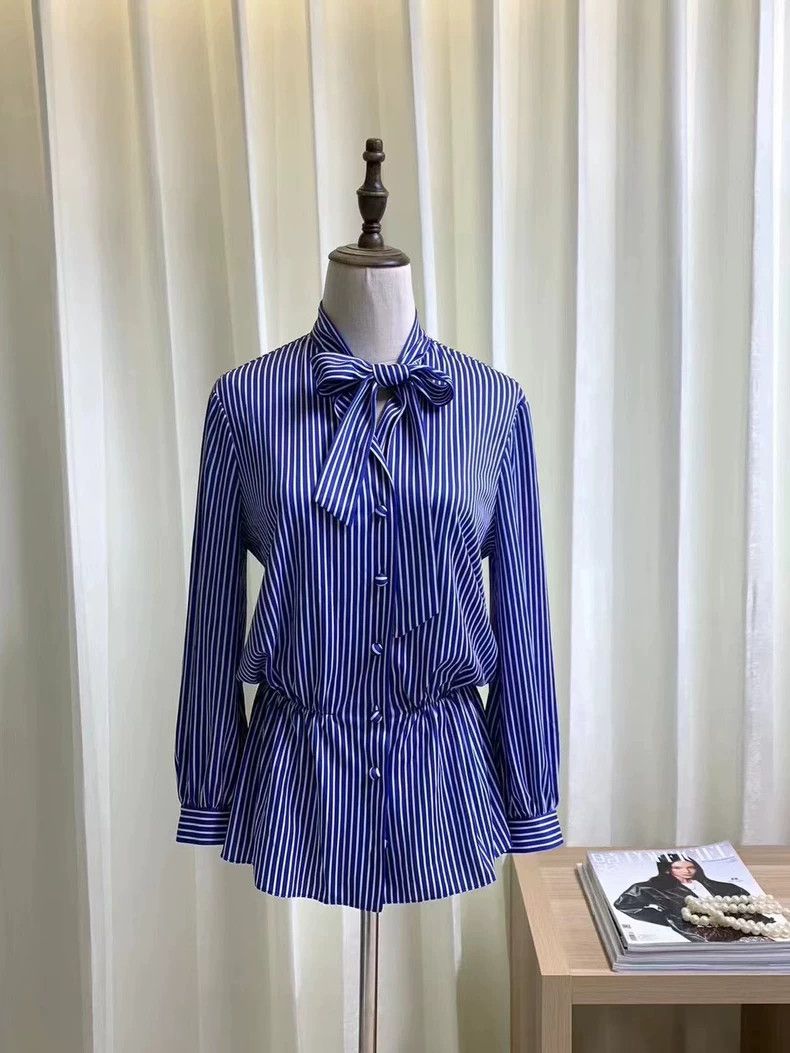 Balenciaga Balenciaga Color-block striped long-sleeved shirt 2504-Next Size XS / US 0-2 / IT 36-38 - 9 Thumbnail