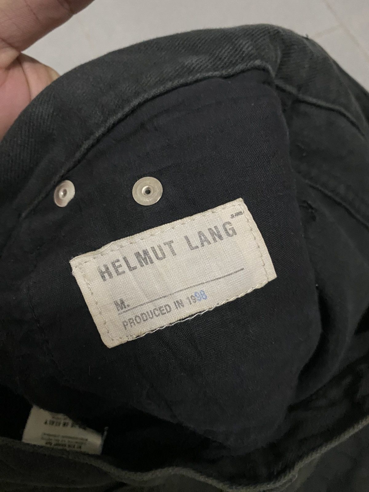 Helmut Lang black sunfaded 1998 helmut lang denim Size US 30 / EU 46 - 7 Thumbnail